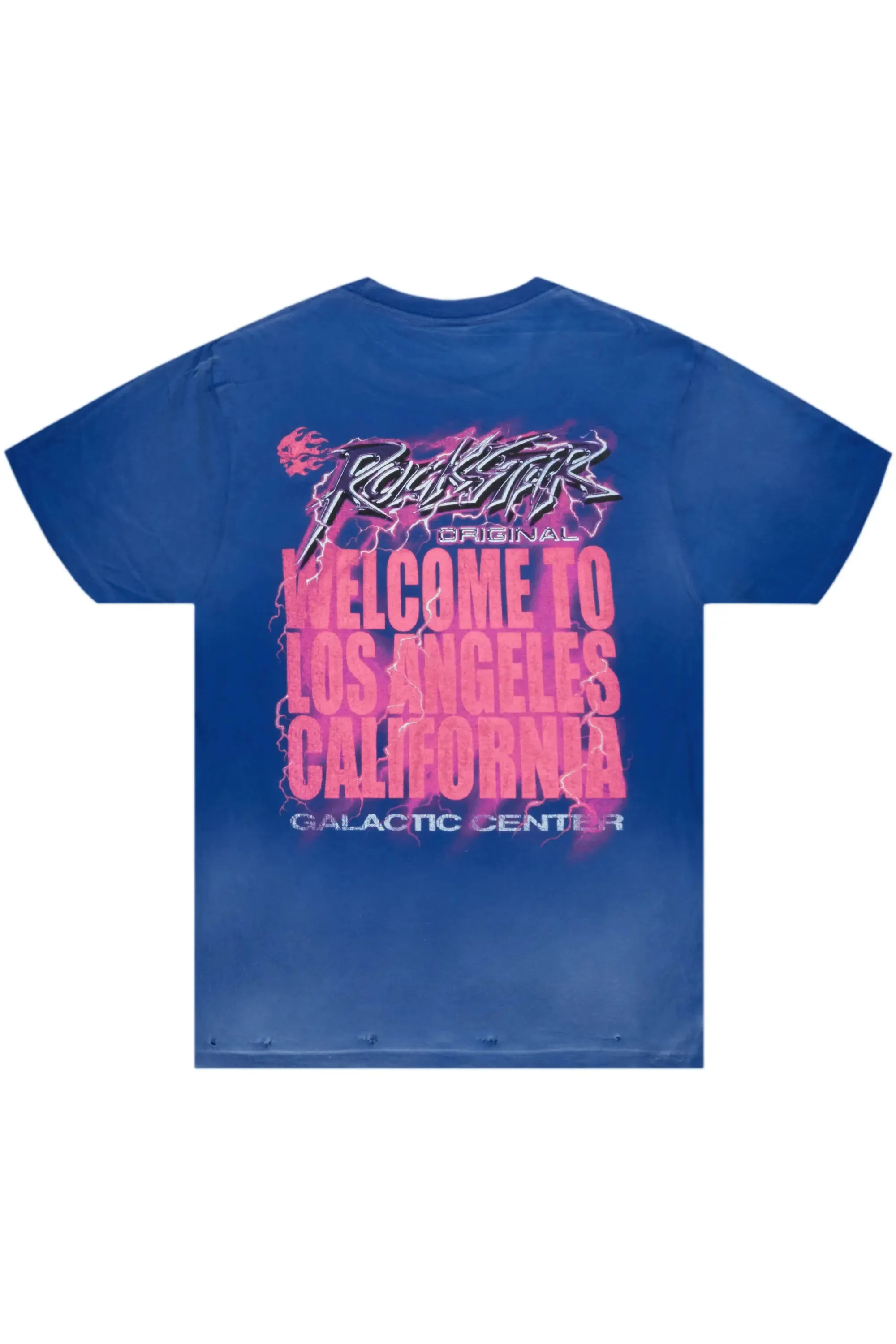 Hai Royal Blue Graphic T-Shirt sold by Rockstar Original product image thumbnail 3