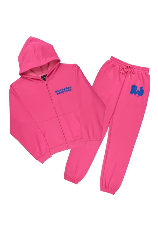 Shandee Hot Pink Oversized Trackset sold by Rockstar Original