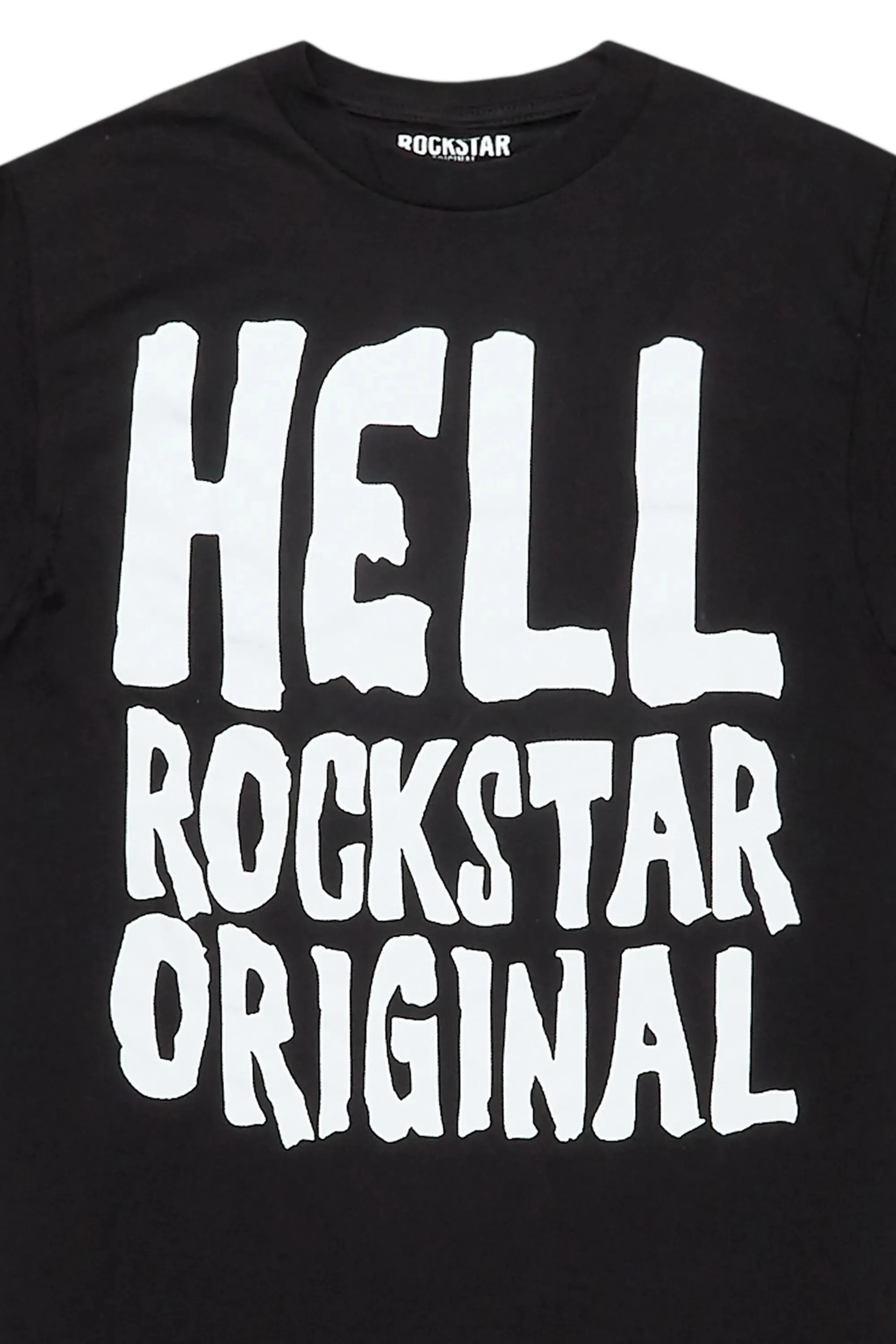 Akurra Black Oversized T-Shirt sold by Rockstar Original product image thumbnail 2