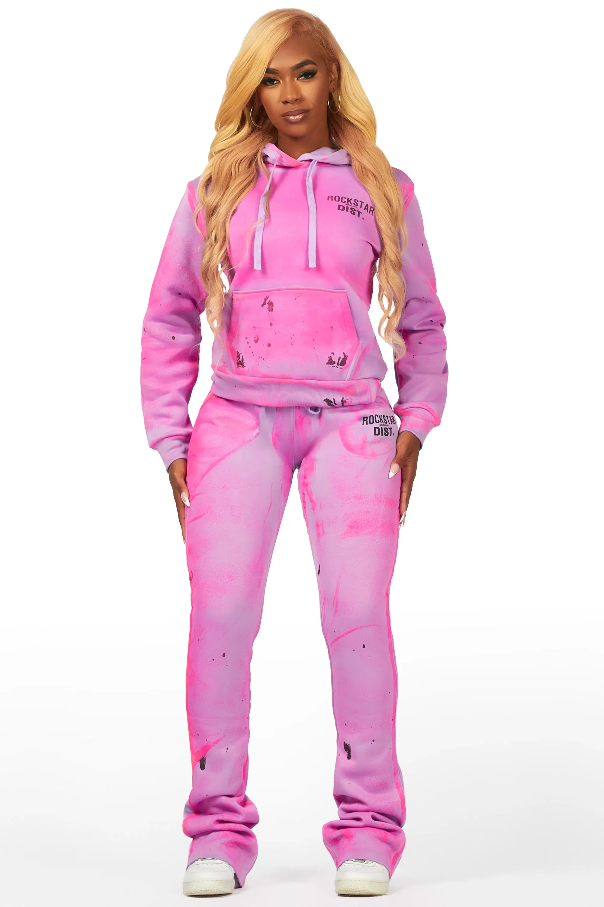 Keiana Lavender Super Stacked Trackset sold by Rockstar Original