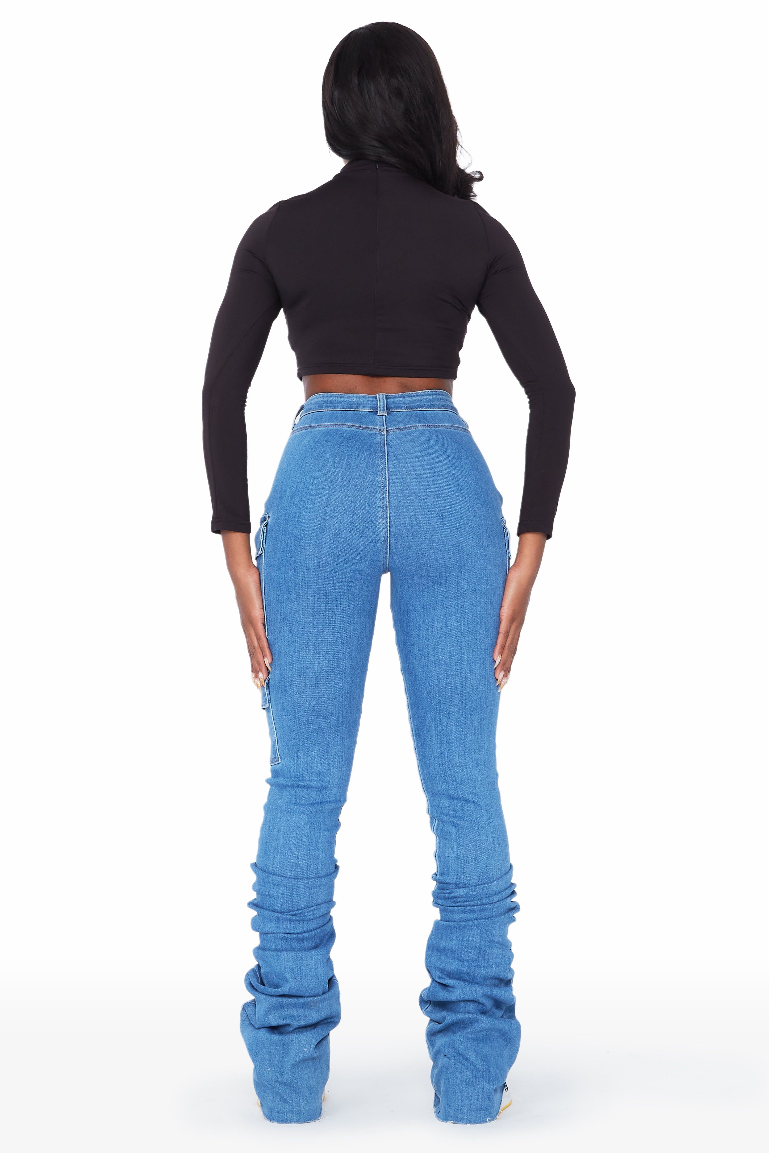 [ JEANS] Crop Aleska Puffer ☆送料込☆ Occasion Top Ash - Ash | Djerf Avenue