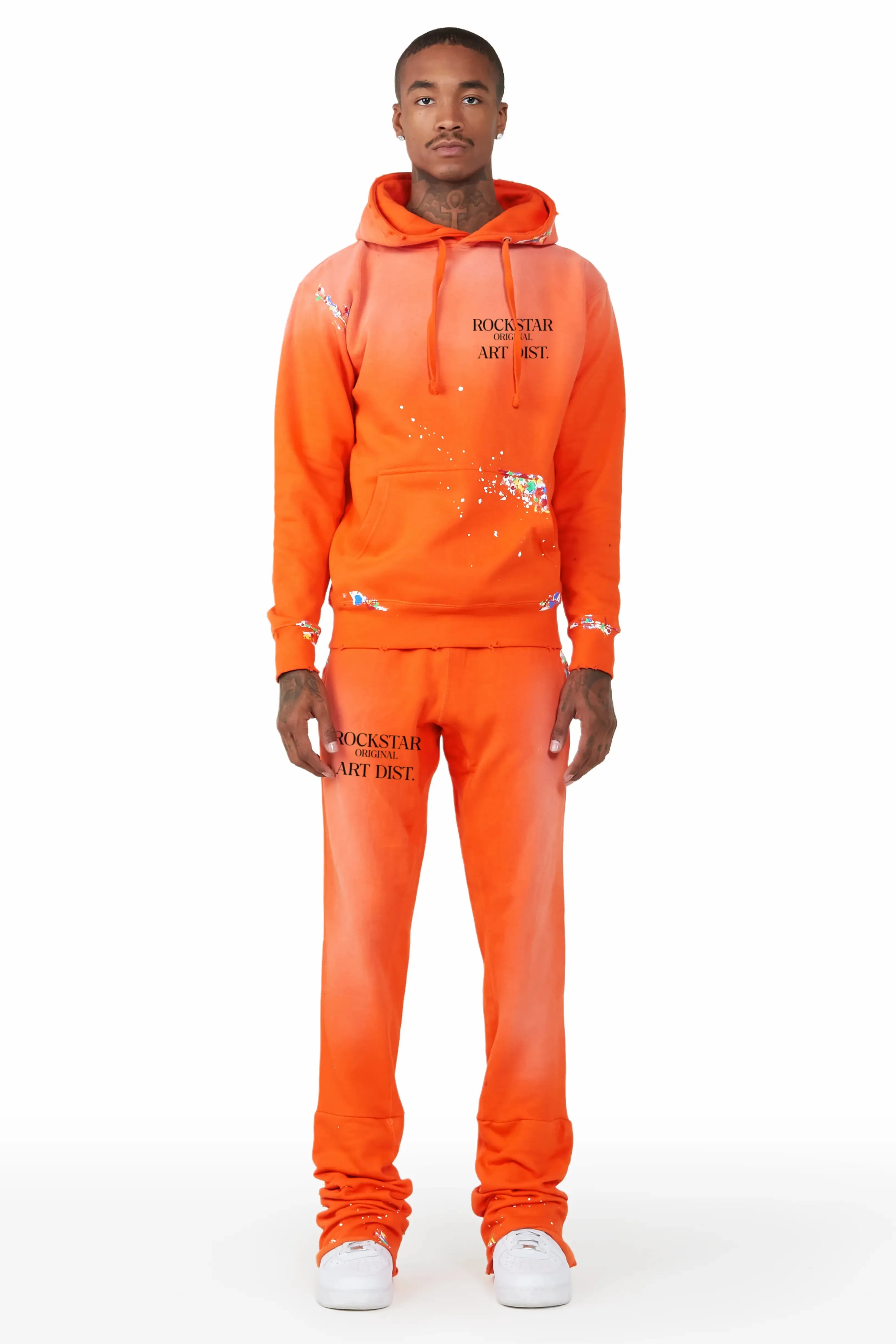 Rockstar Art Dist. Orange Super Stacked Track Set sold by Rockstar Original