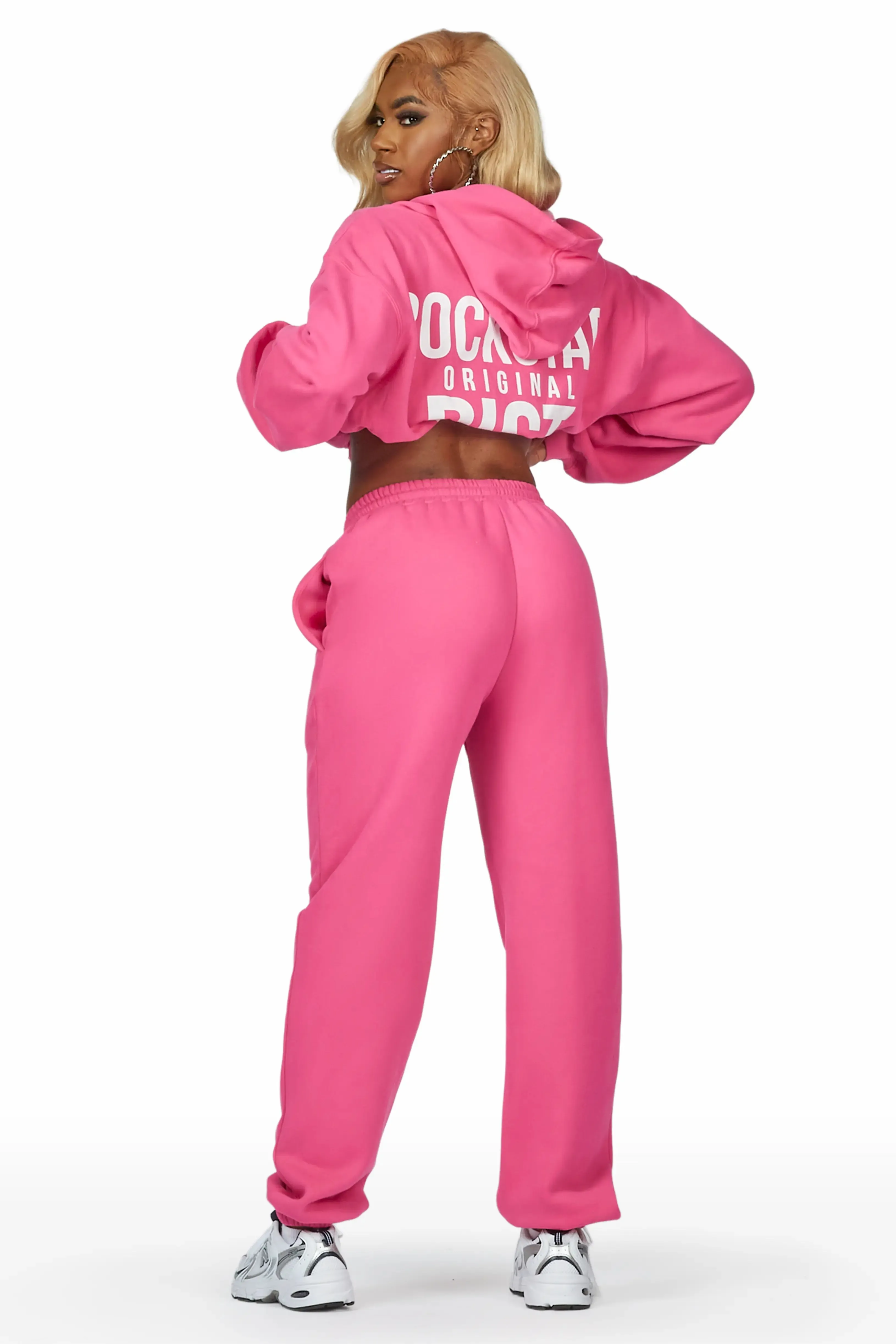 Daylia Hot Pink Art Dist. Oversized Trackset sold by Rockstar Original