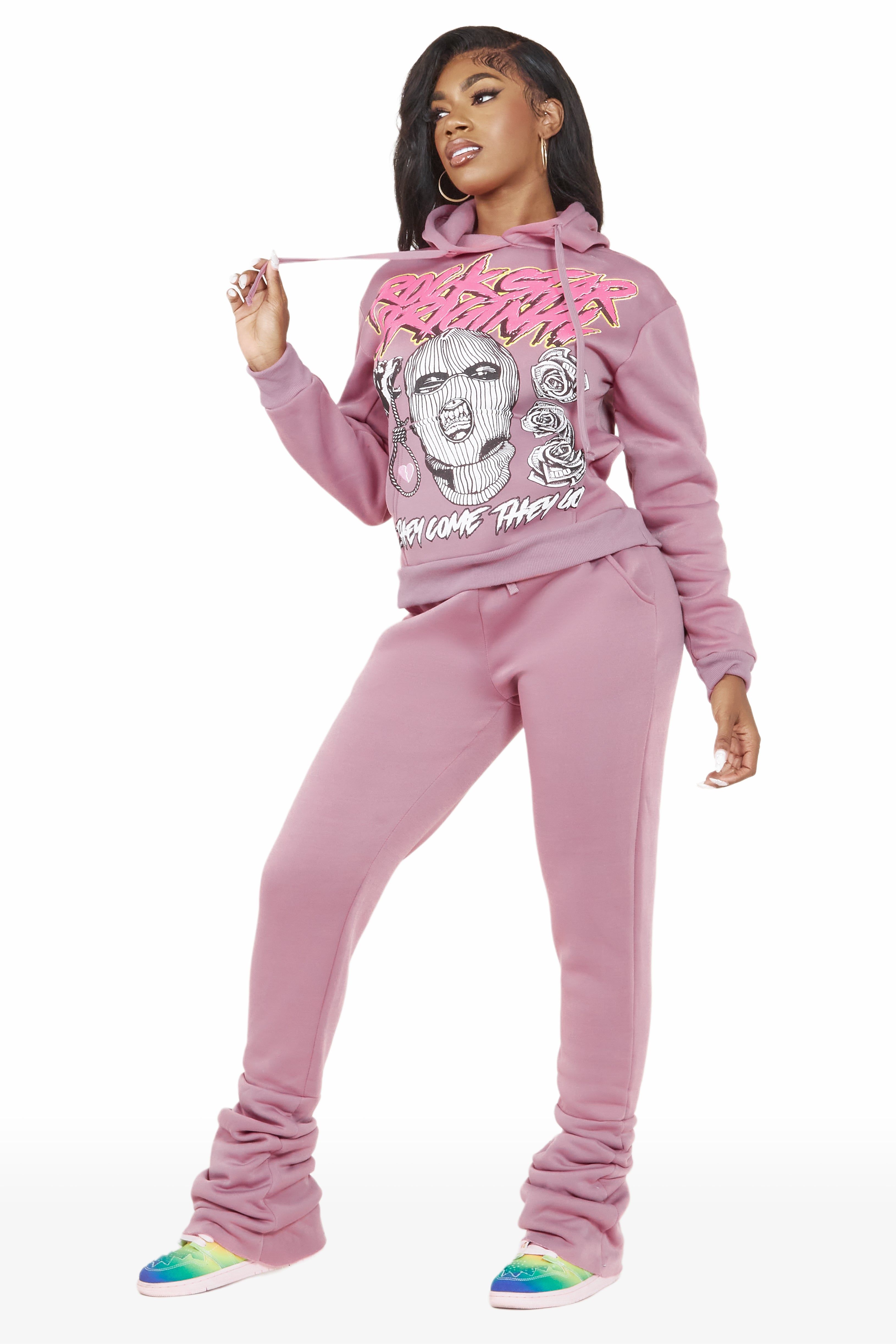 Kila Pink Super Stacked Trackset sold by Rockstar Original product image thumbnail 5