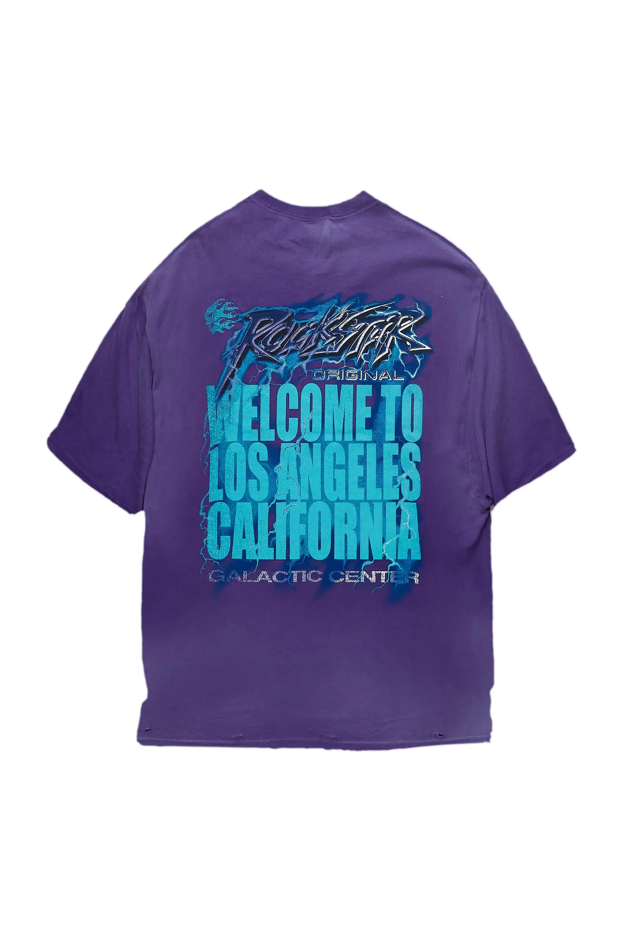 Car Purple Oversized Tee sold by Rockstar Original product image thumbnail 3
