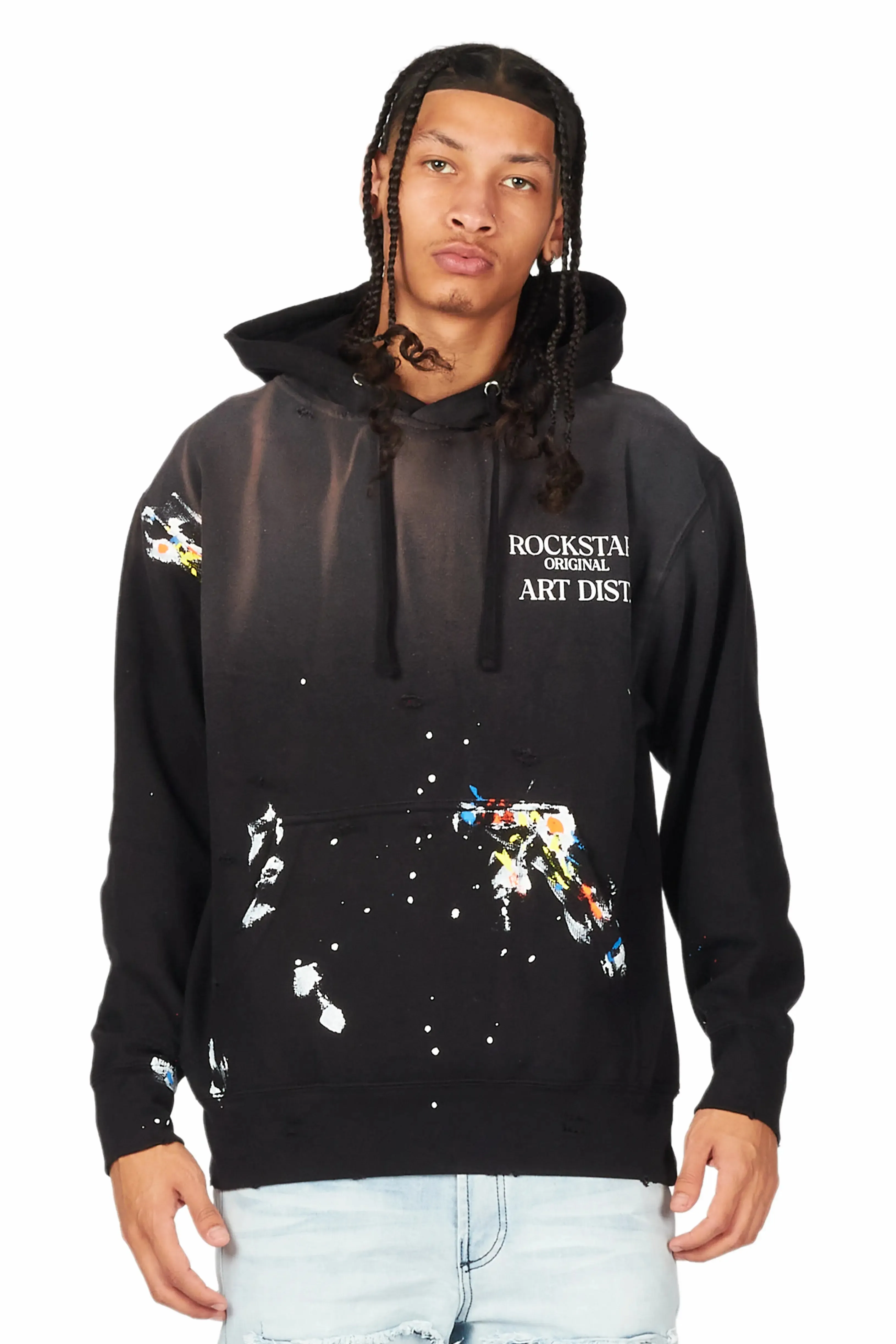 Ryker Black Graphic Hoodie sold by Rockstar Original