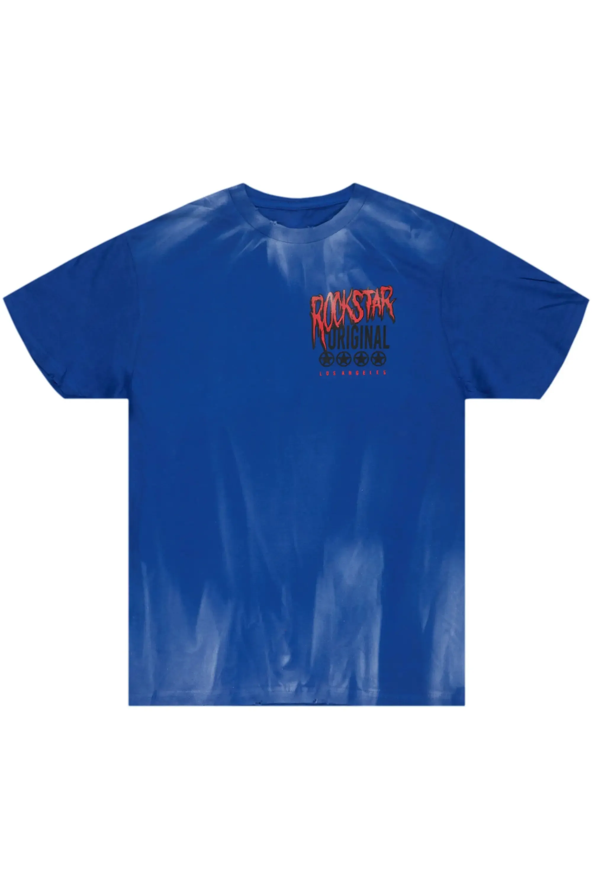 Wizzurd Royal Blue Graphic T-Shirt sold by Rockstar Original product image thumbnail 3