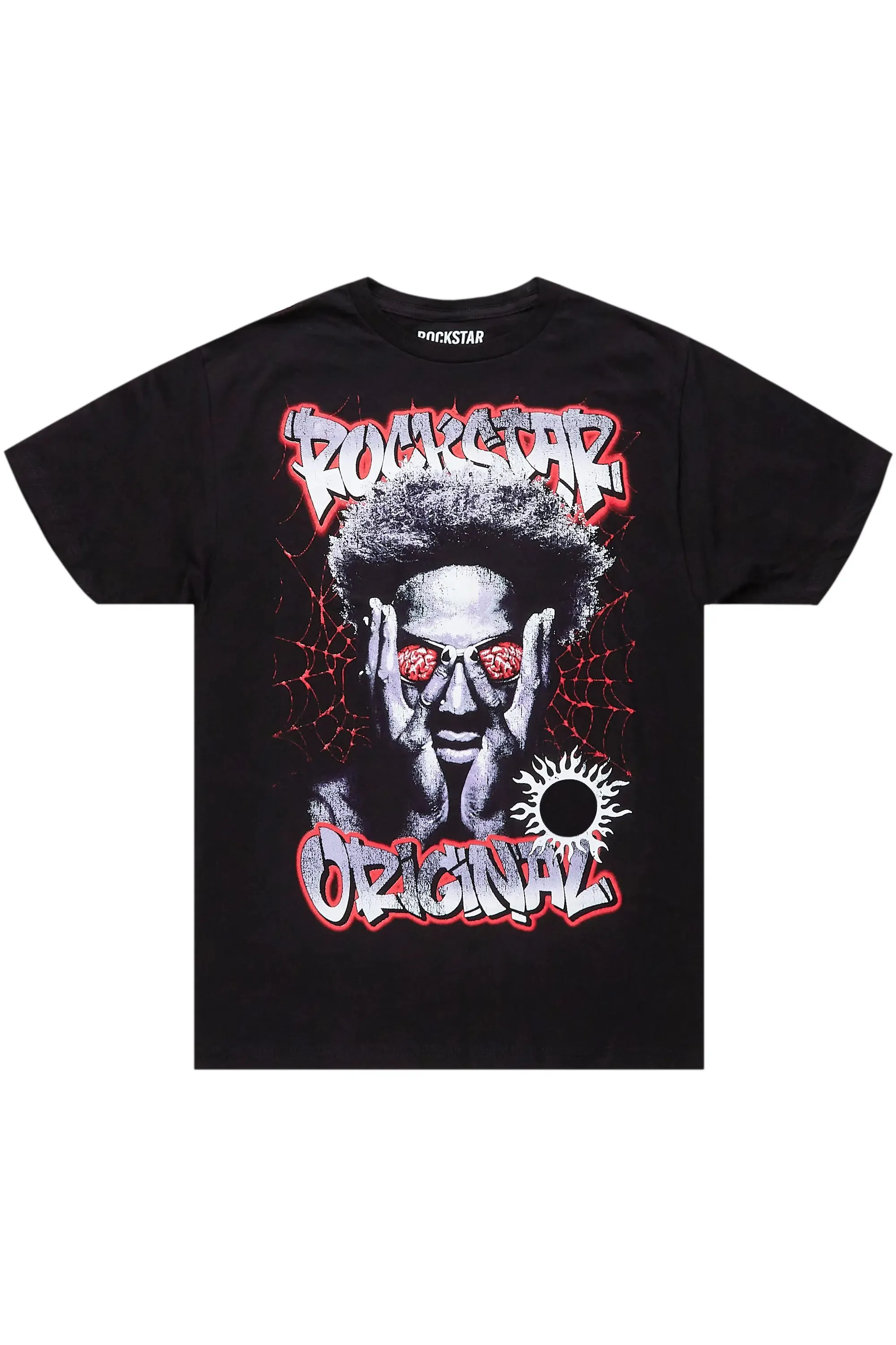 Acke Black Graphic T-Shirt sold by Rockstar Original product image thumbnail 2