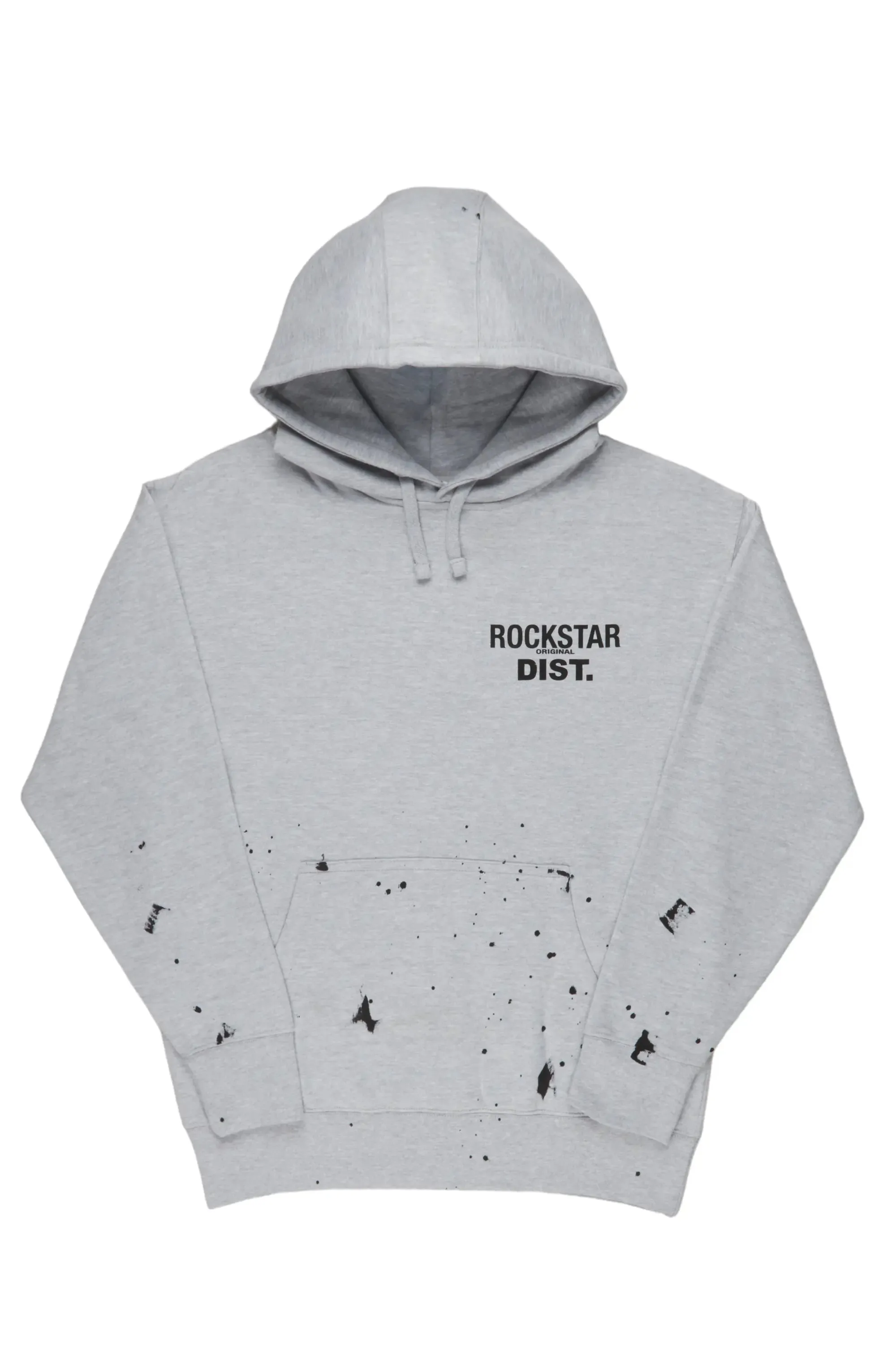 Raffer Heather Grey Graphic Hoodie sold by Rockstar Original