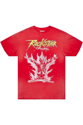 Gaston Red Graphic T-Shirt sold by Rockstar Original
