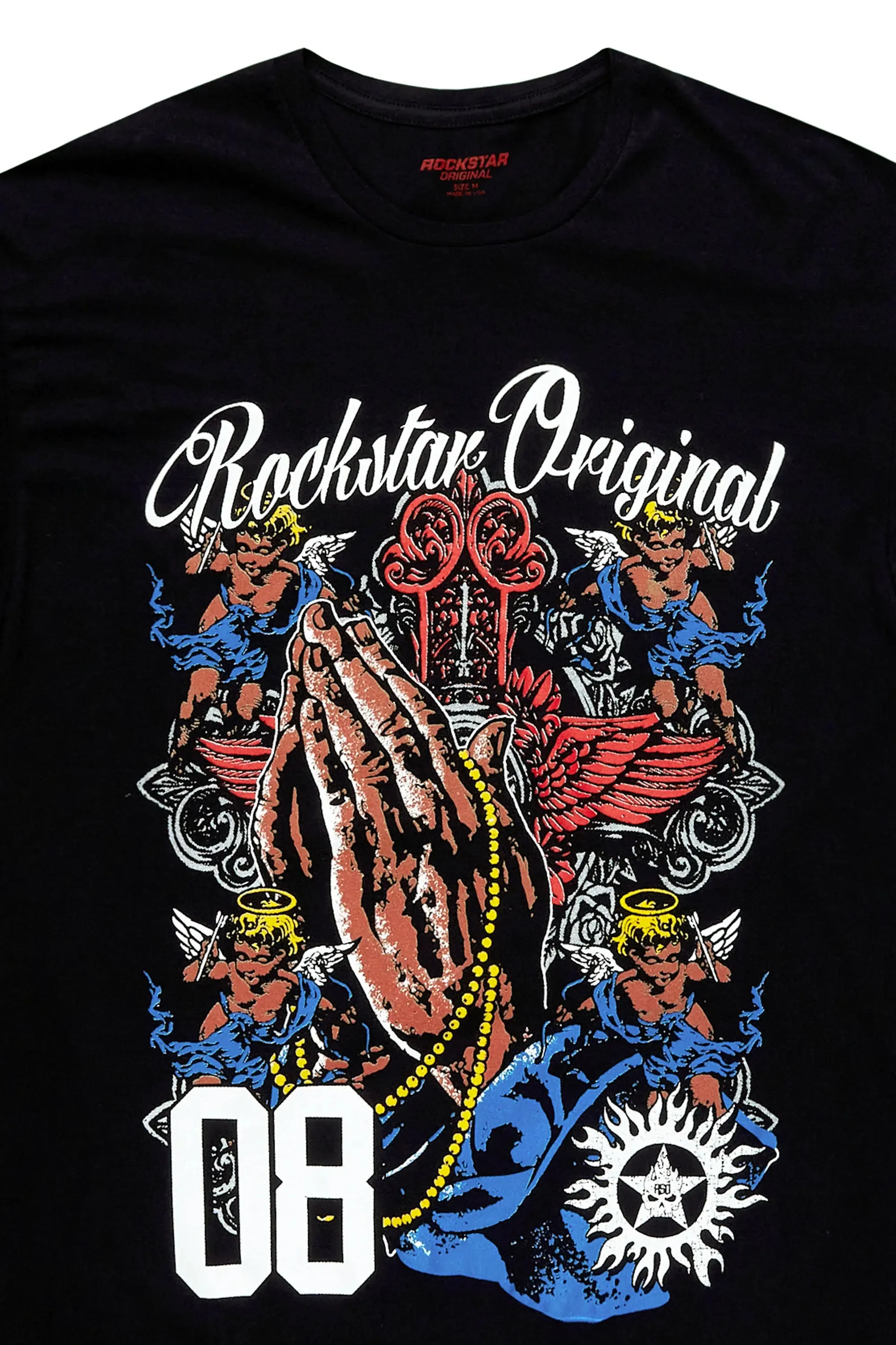 Slab Black Graphic T-Shirt sold by Rockstar Original product image thumbnail 3