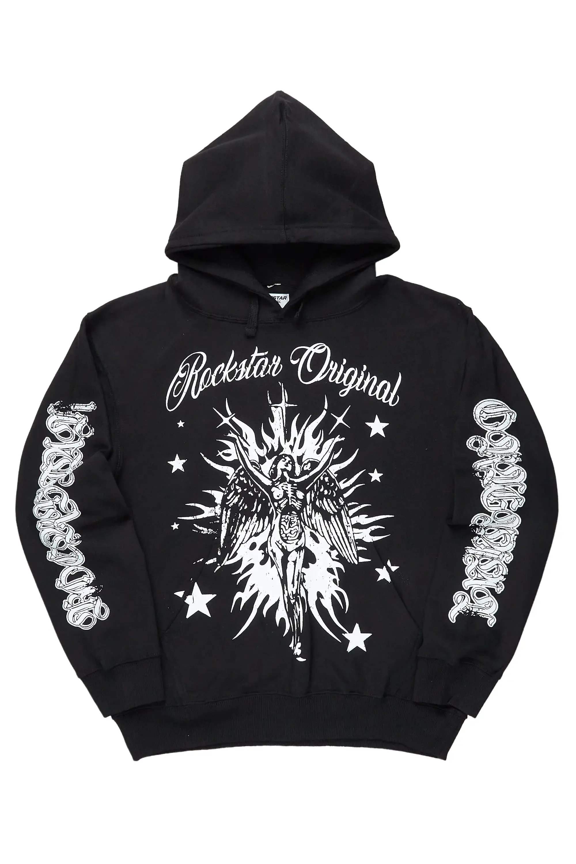 Mermaid Black Graphic Hoodie sold by Rockstar Original product image thumbnail 2