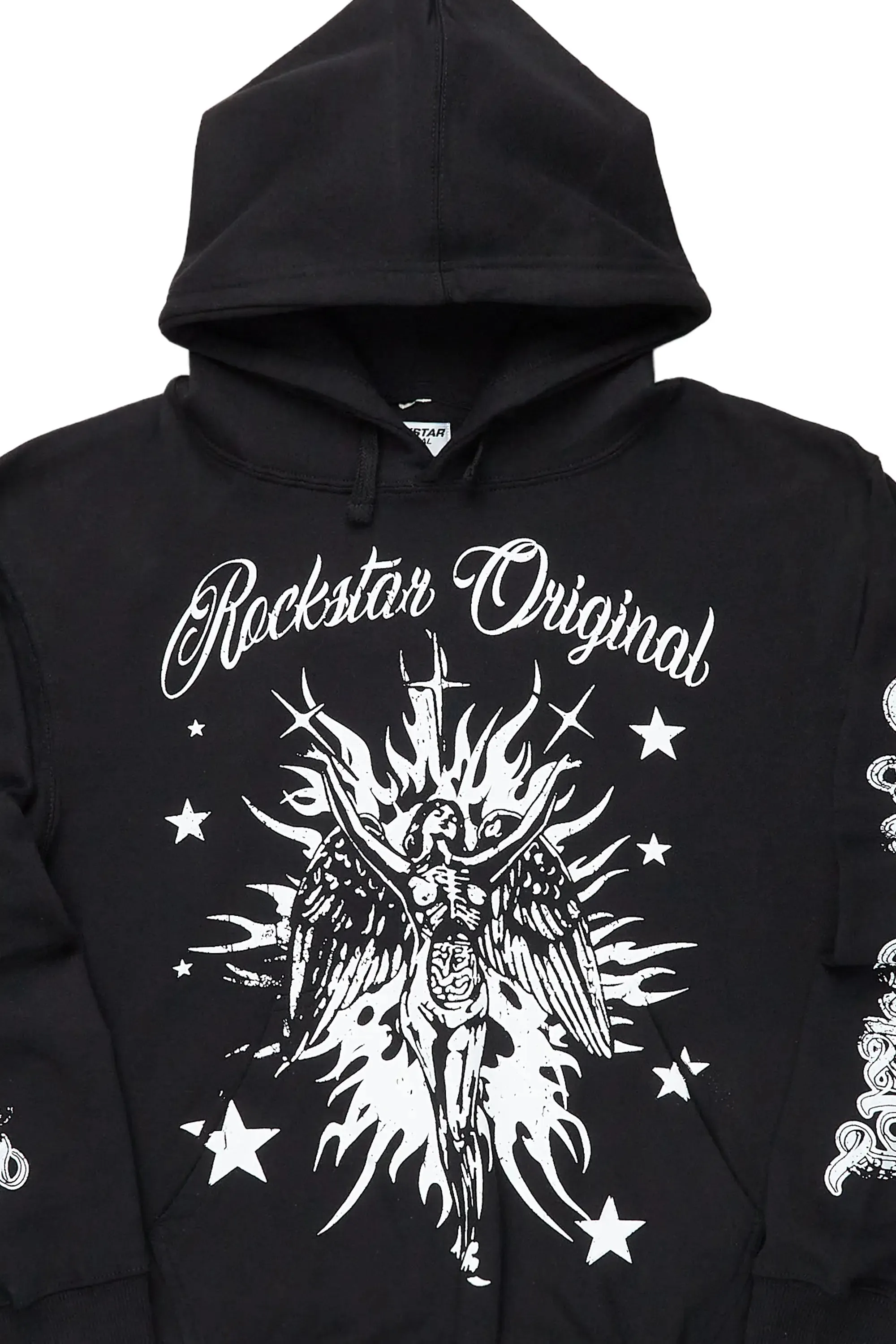 Mermaid Black Graphic Hoodie sold by Rockstar Original product image thumbnail 5