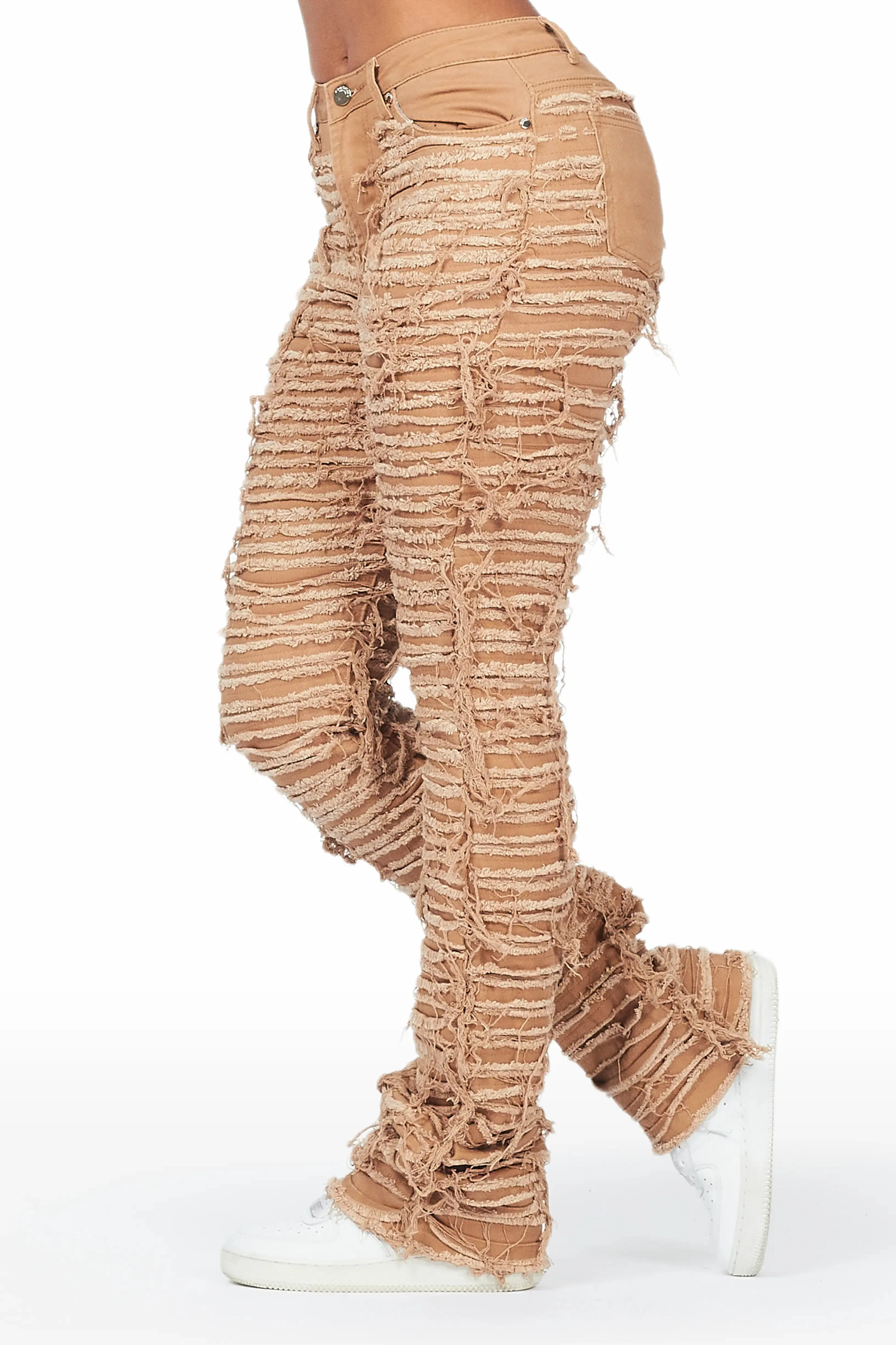 Melany Tan Stacked Flared Jean sold by Rockstar Original product image thumbnail 2