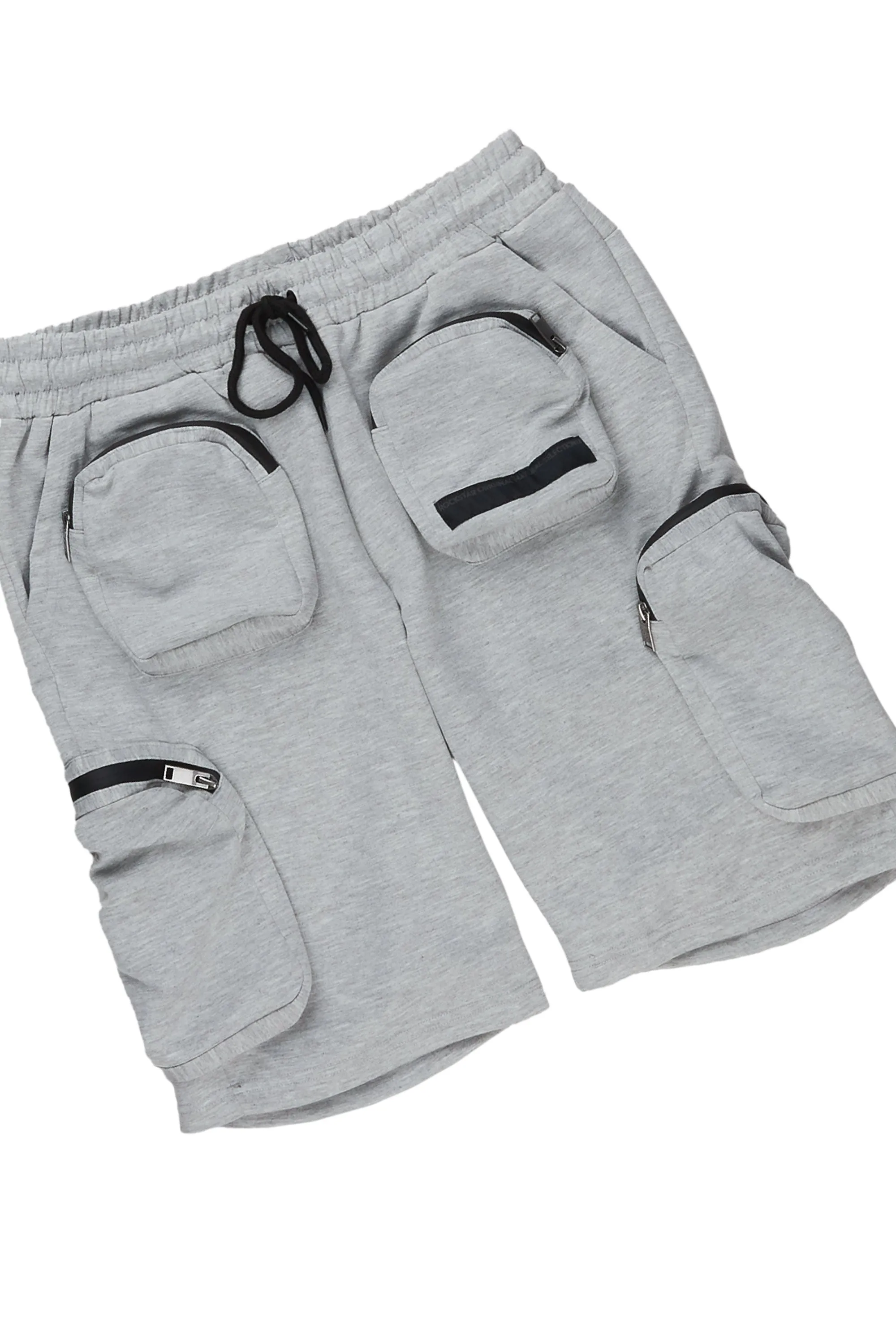 Octavio Black/Grey T-Shirt Cargo Short Set sold by Rockstar Original product image thumbnail 3