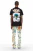 Bane Light Blue Stacked Flare Jean sold by Rockstar Original