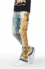 Bane Light Blue Stacked Flare Jean sold by Rockstar Original