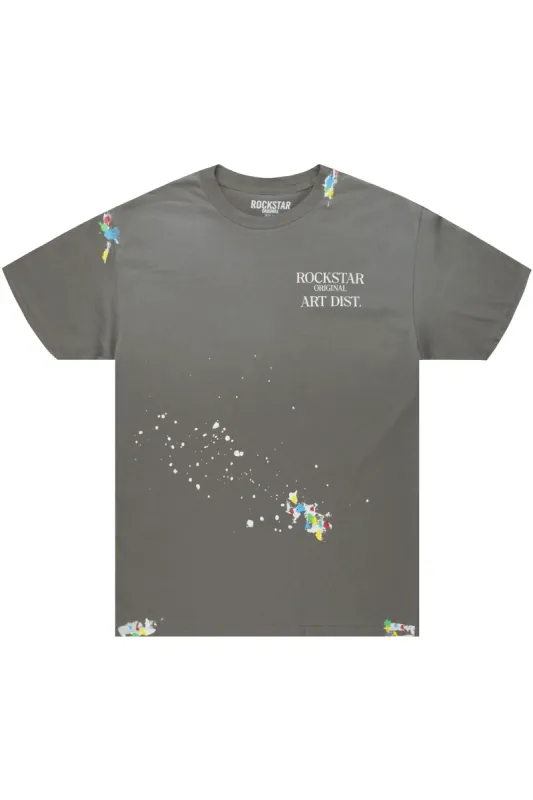Palmer Vintage Grey Graphic T-Shirt sold by Rockstar Original