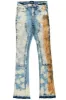 Bane Light Blue Stacked Flare Jean sold by Rockstar Original