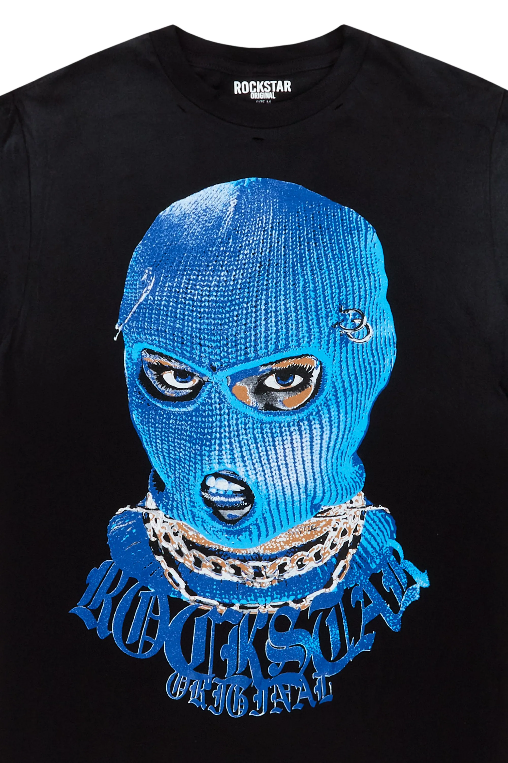 Catch Her Black Oversized Tee sold by Rockstar Original product image thumbnail 3