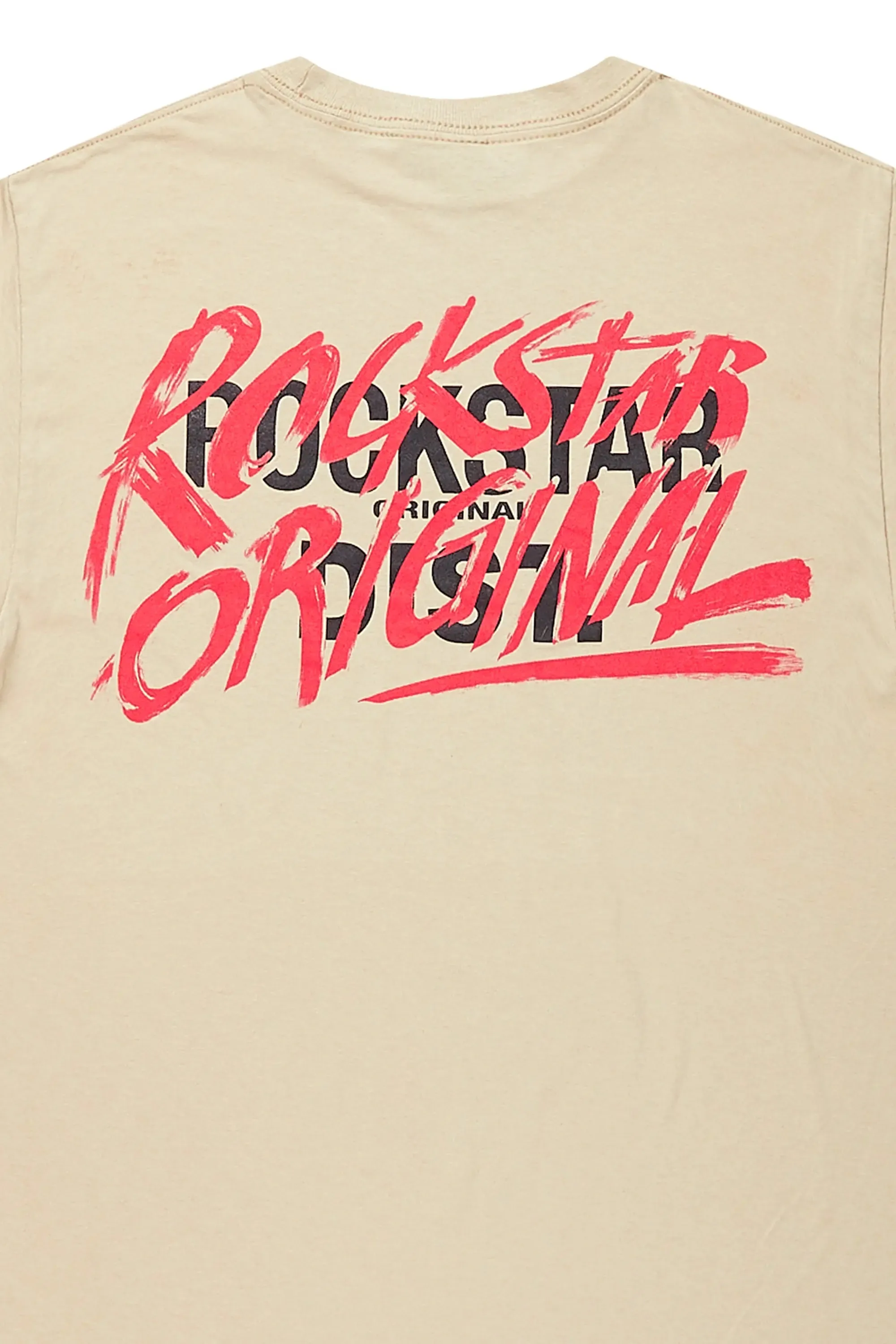 Matil Beige Graphic T-Shirt sold by Rockstar Original product image thumbnail 2