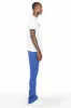 Ezekiel Royal Blue Stacked Flare Pant sold by Rockstar Original