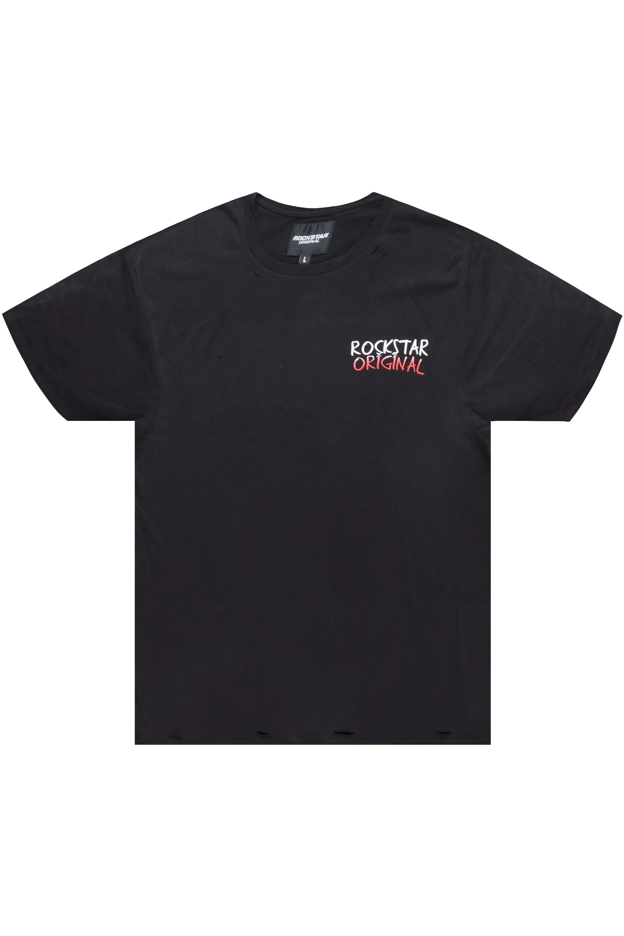Keltone Black Graphic T-Shirt sold by Rockstar Original product image thumbnail 2