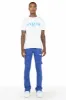 Ezekiel Royal Blue Stacked Flare Pant sold by Rockstar Original