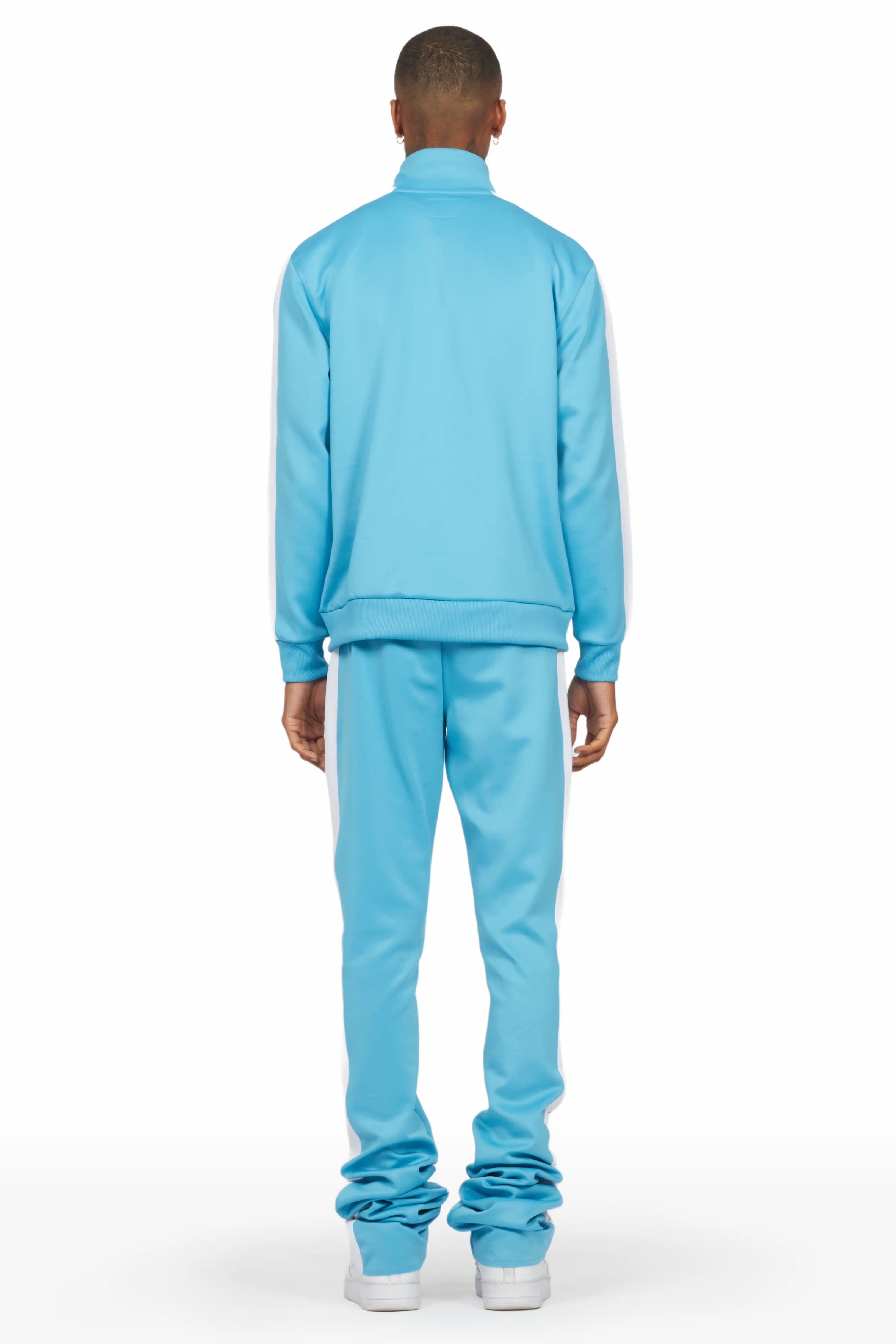 Raffer Baby Blue Super Stacked Tricot Track Set sold by Rockstar Original product image thumbnail 4