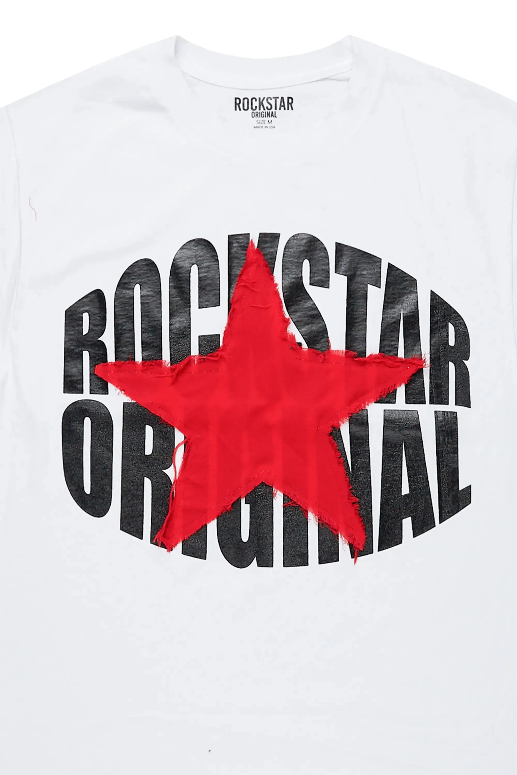 Ranger White/Black Graphic T-Shirt sold by Rockstar Original product image thumbnail 3