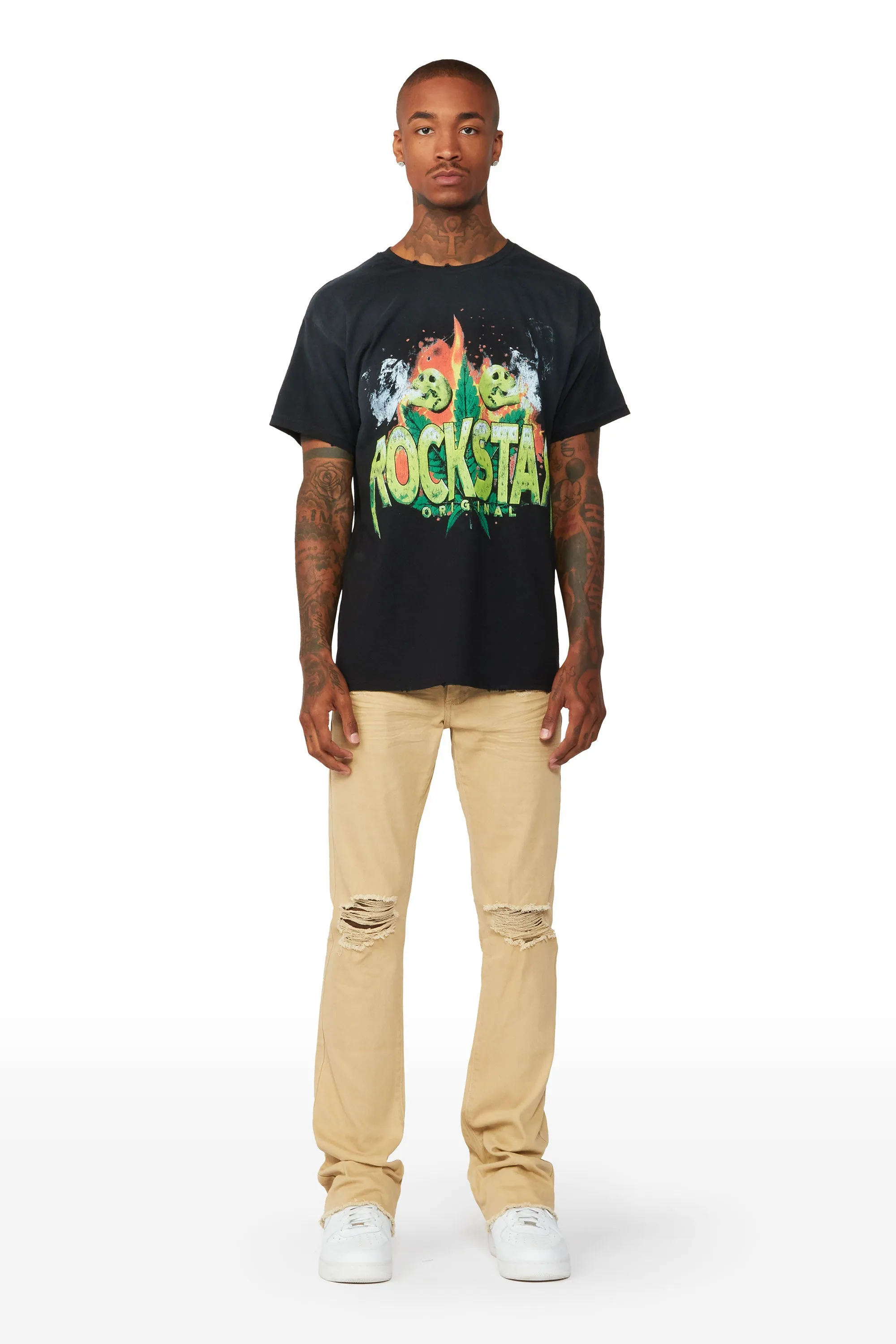 Dank Black Graphic T-Shirt sold by Rockstar Original product image thumbnail 3
