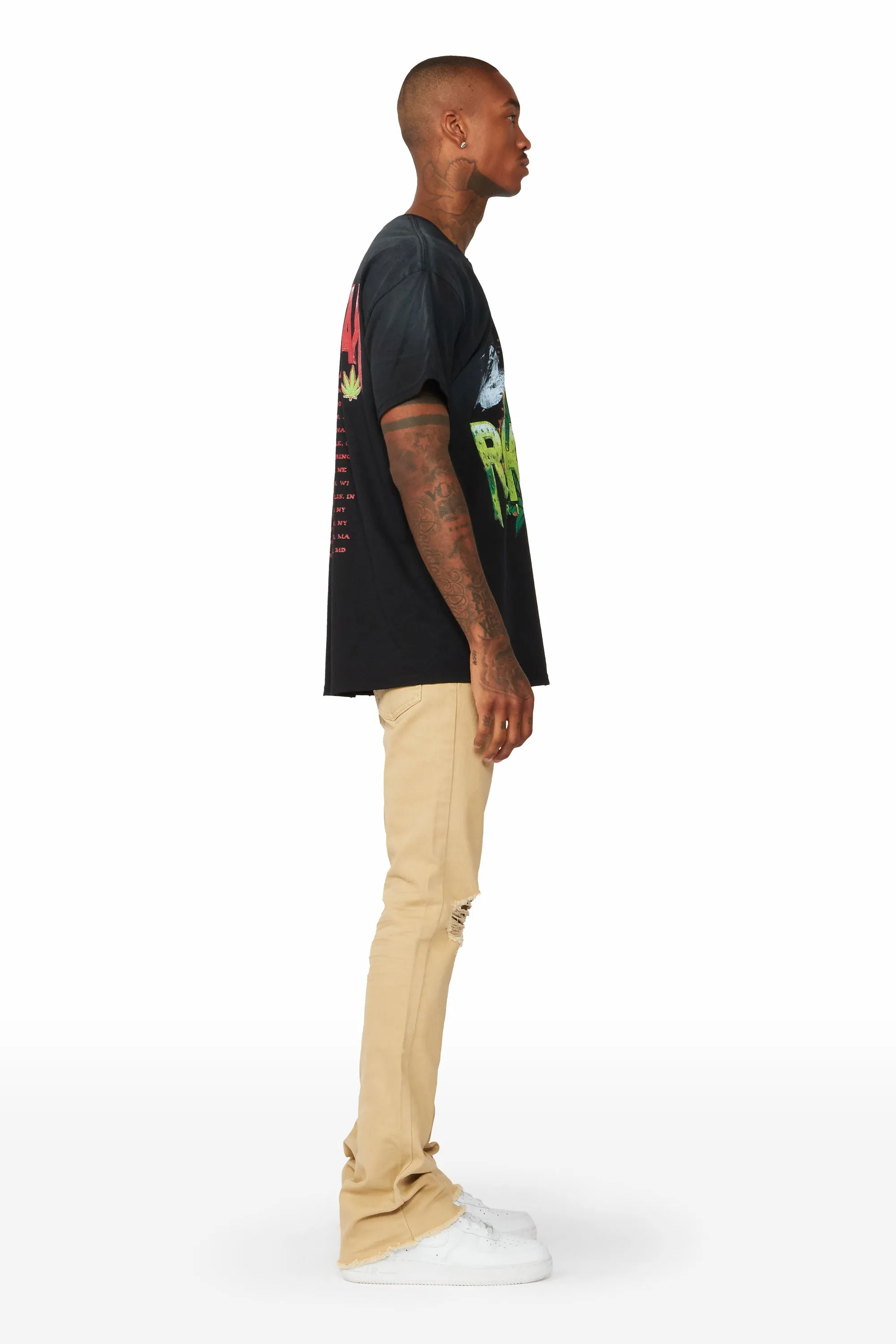 Dank Black Graphic T-Shirt sold by Rockstar Original product image thumbnail 4