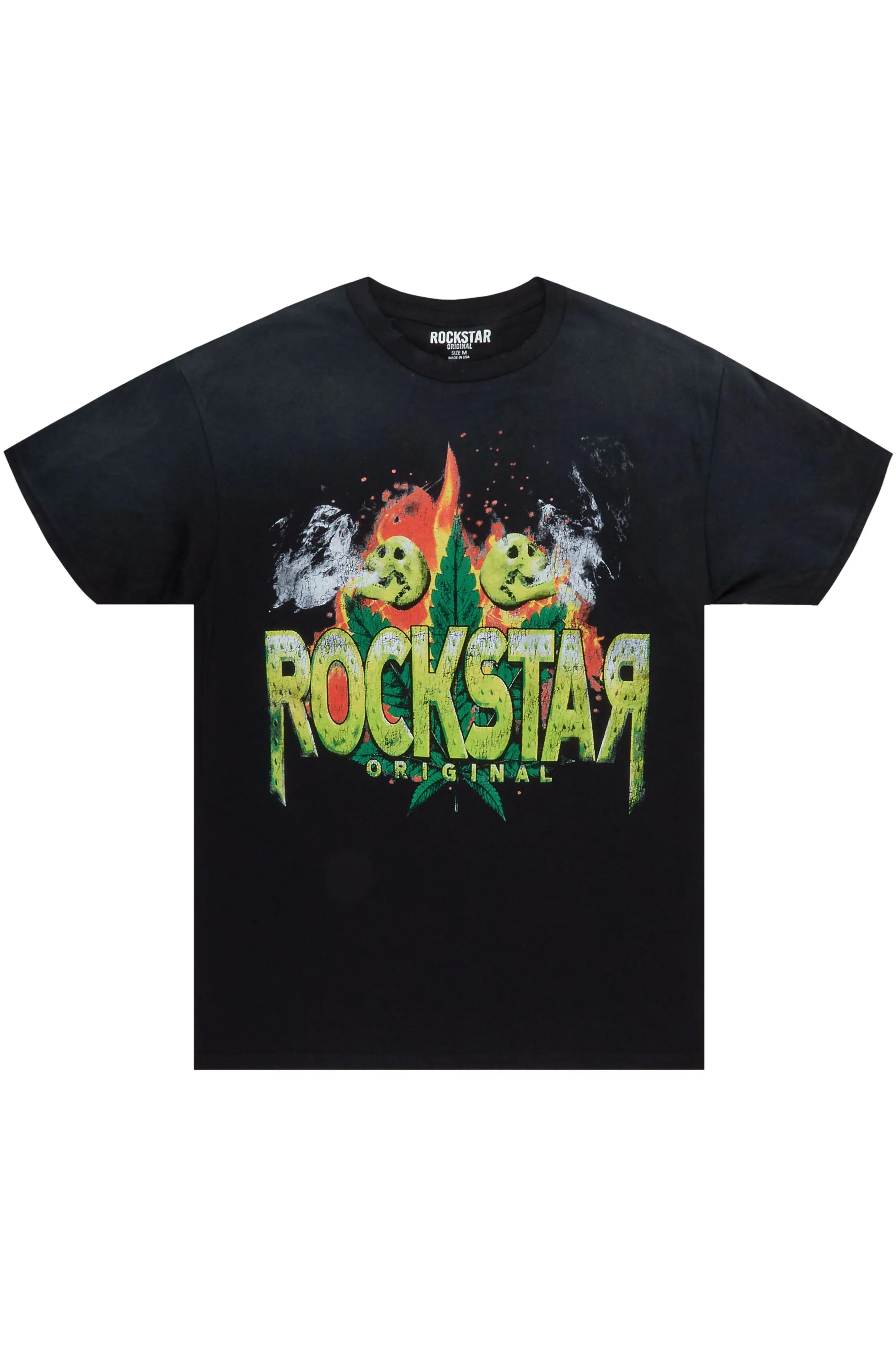Dank Black Graphic T-Shirt sold by Rockstar Original