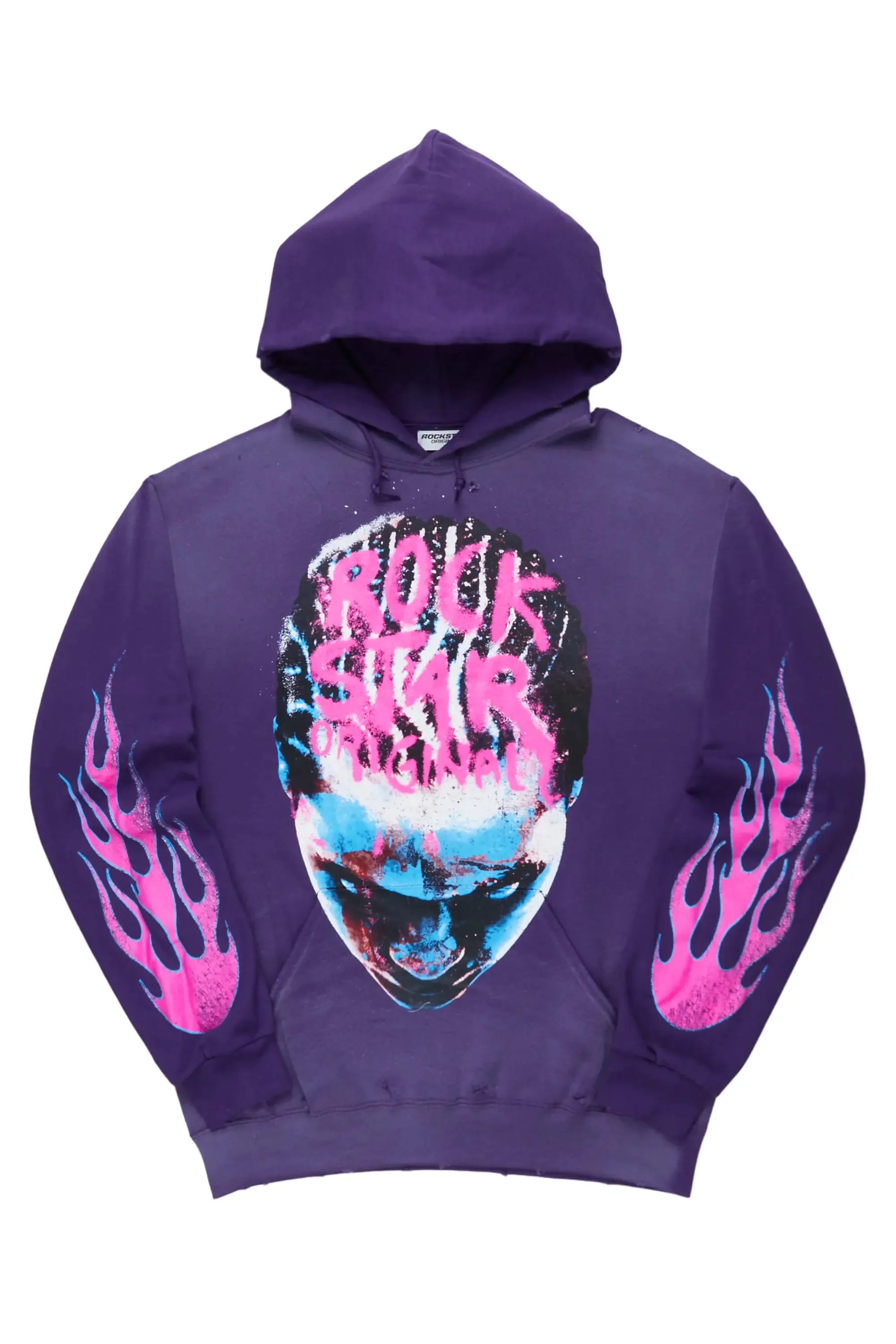 Rafe Purple Graphic Hoodie sold by Rockstar Original product image thumbnail 2