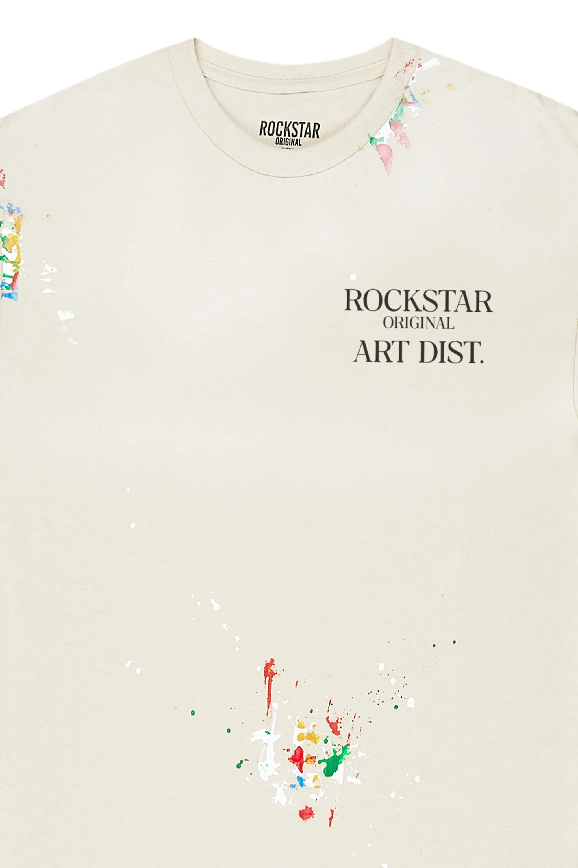 Can't Be Tamed Beige Oversized Tee sold by Rockstar Original product image thumbnail 2