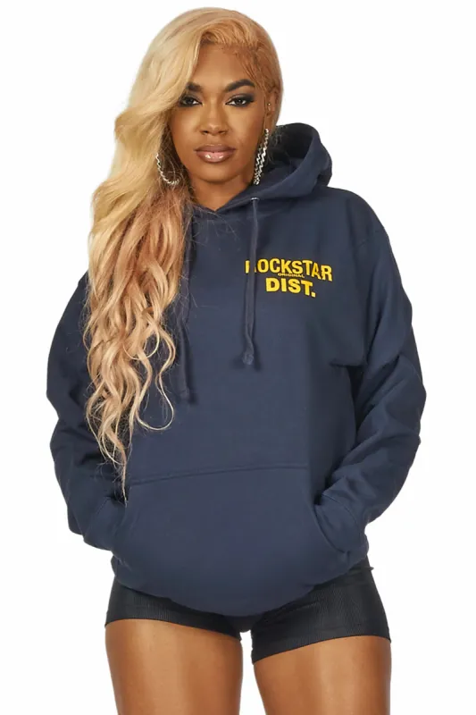 Dalasia Navy Oversized Hoodie sold by Rockstar Original
