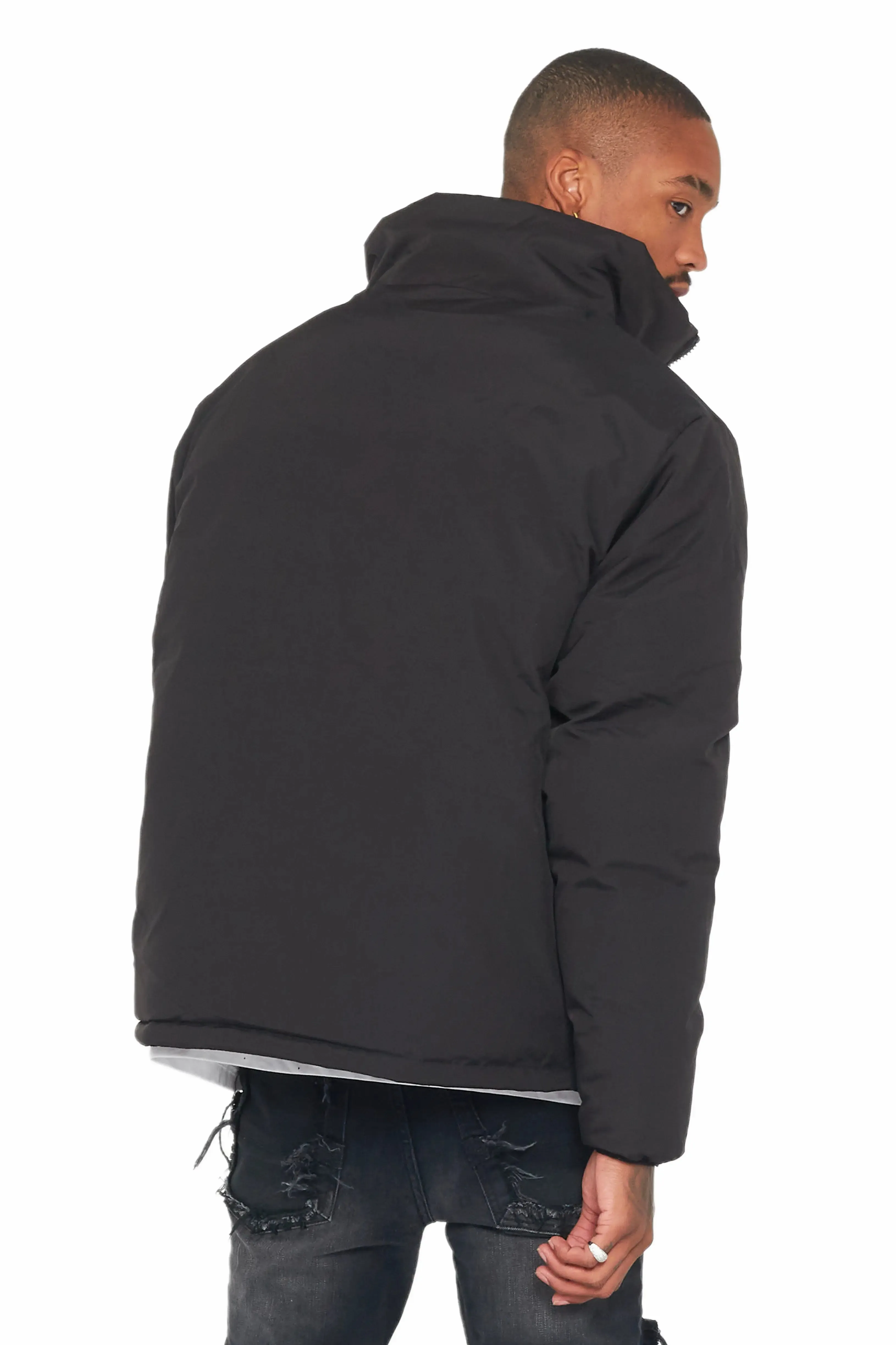 Jon Black Puffer Jacket sold by Rockstar Original product image thumbnail 4