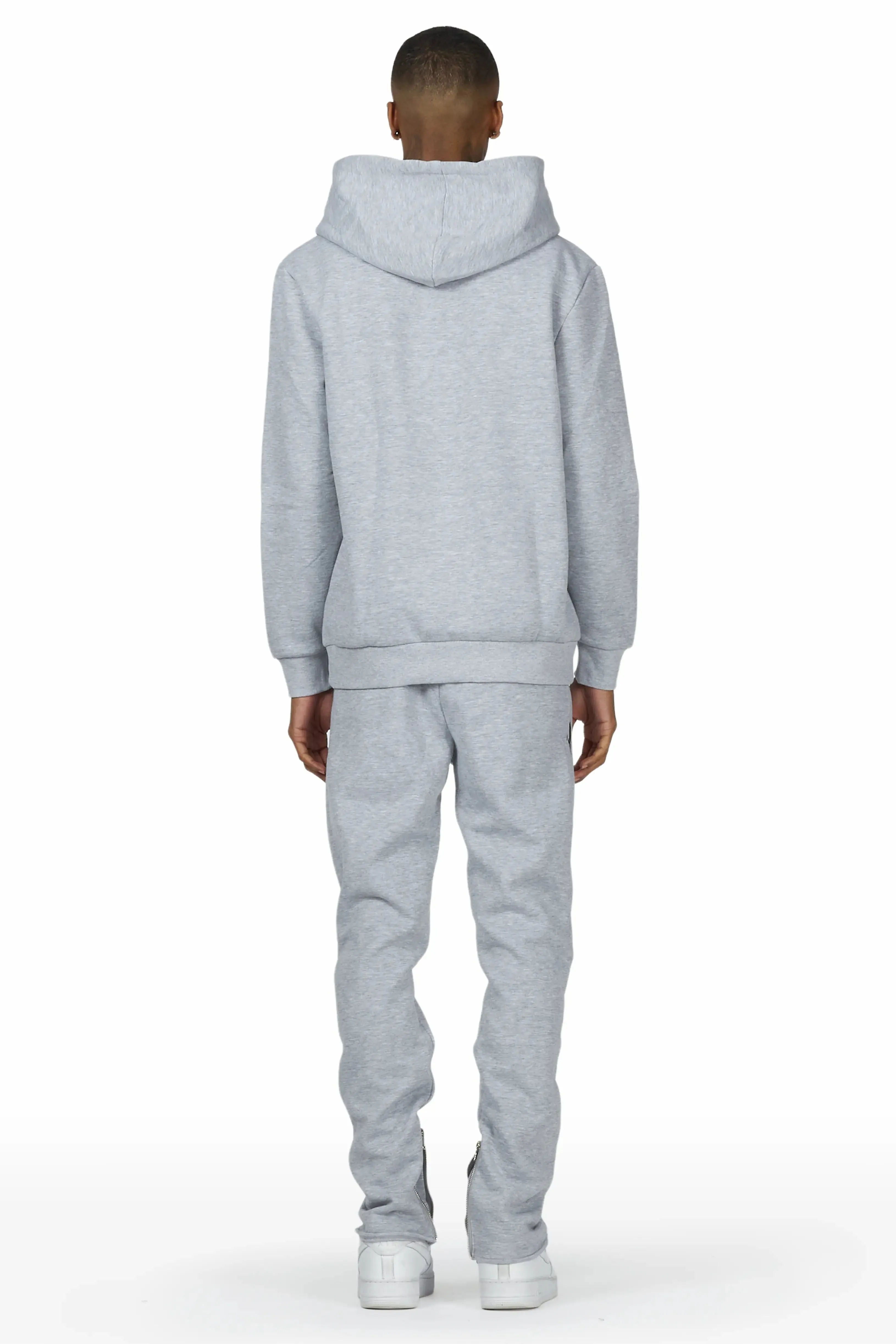 Scottie Heather Grey Hoodie Slim Fit Track Set sold by Rockstar Original product image thumbnail 4
