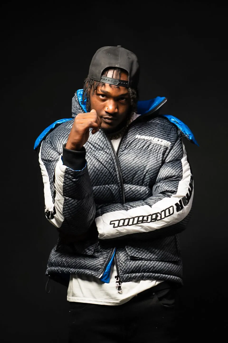 Bryson Puffer Jacket- Black sold by Rockstar Original product image thumbnail 4