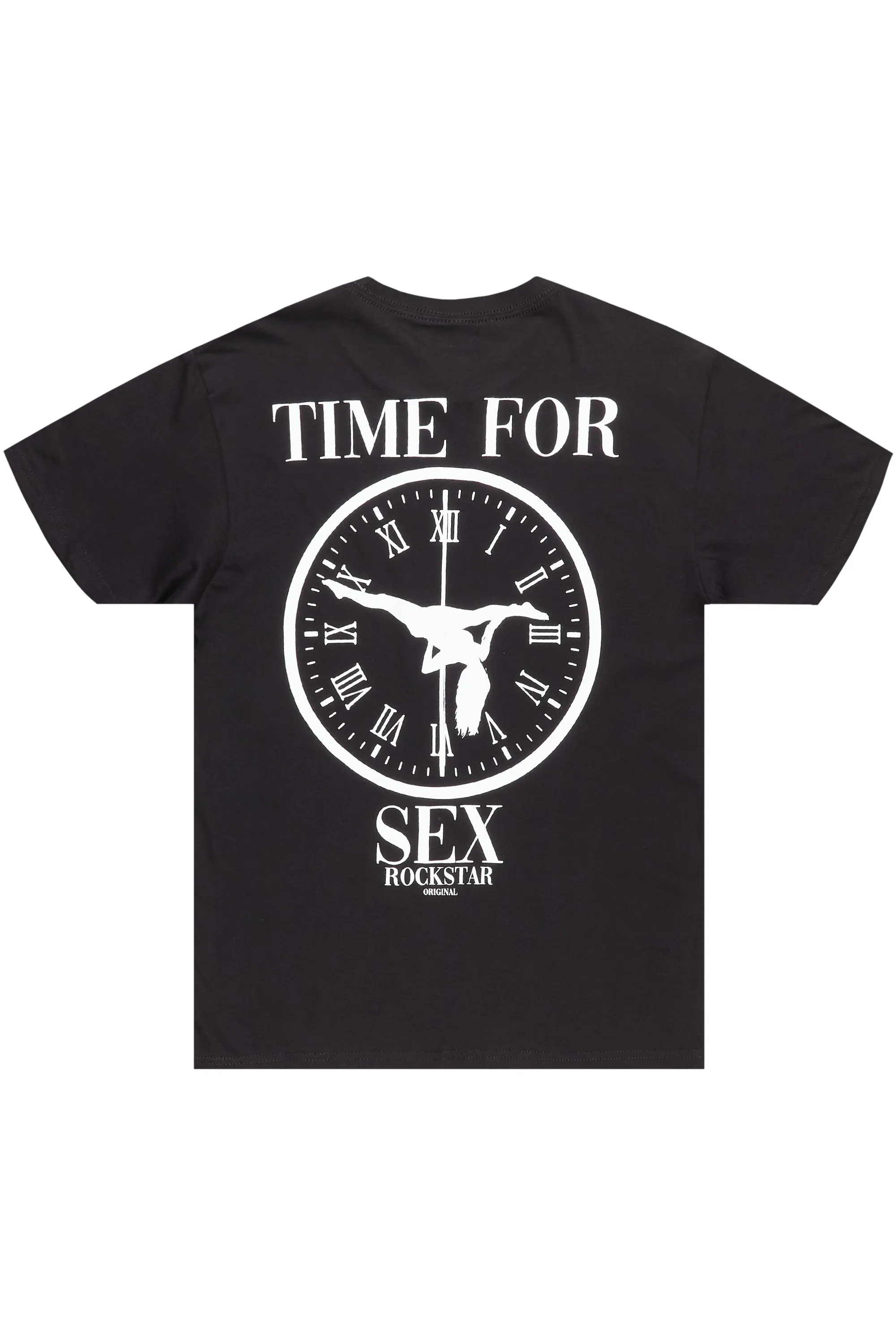 Rhyno Black Graphic T-Shirt sold by Rockstar Original