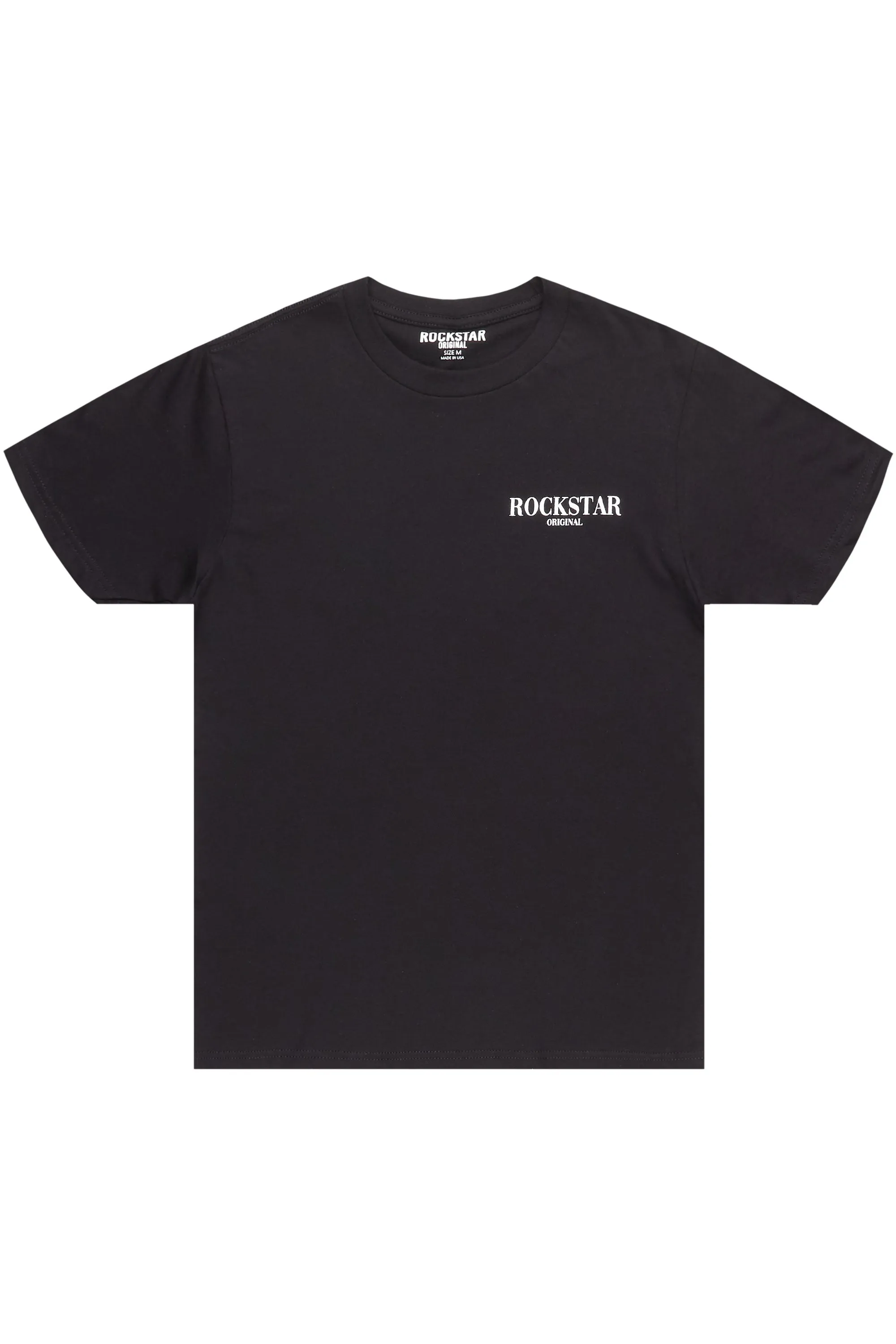 Rhyno Black Graphic T-Shirt sold by Rockstar Original product image thumbnail 3