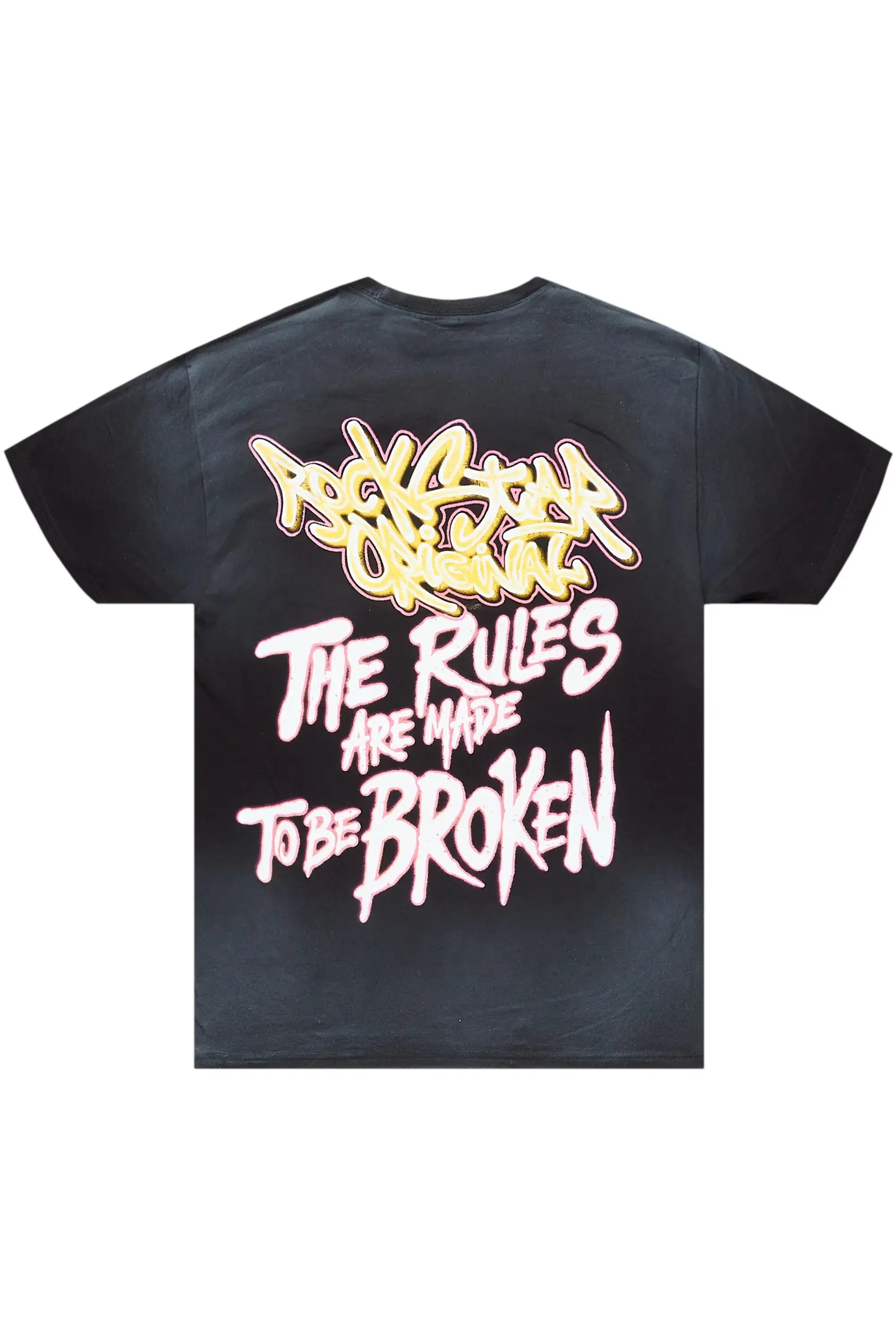 Jakhari Black Oversized T-Shirt sold by Rockstar Original product image thumbnail 3