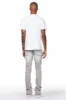 Baaron Grey Stacked Flare Jean sold by Rockstar Original