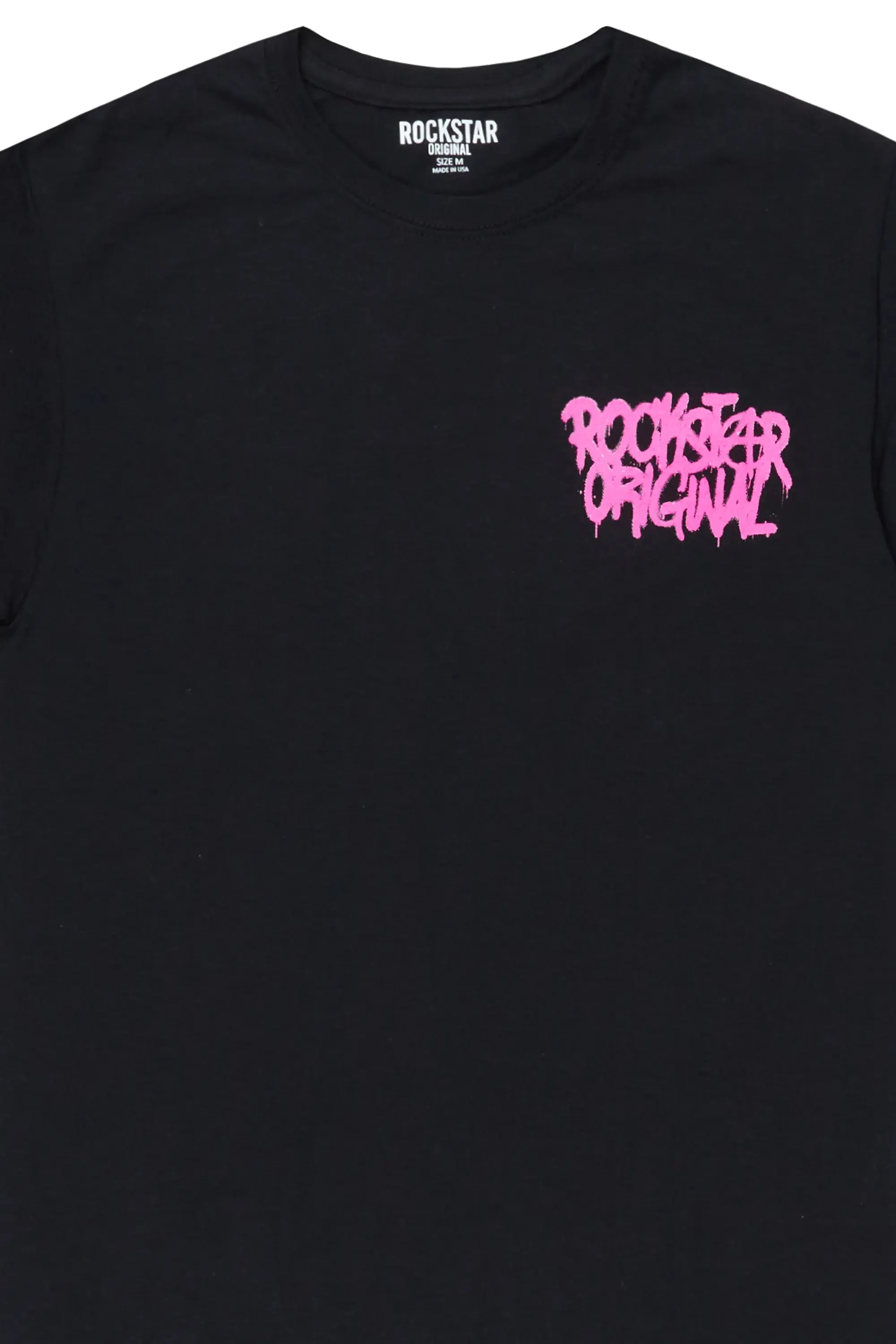 Badbich Black Graphic T-Shirt sold by Rockstar Original product image thumbnail 5