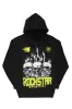Bricky Black Graphic Hoodie sold by Rockstar Original