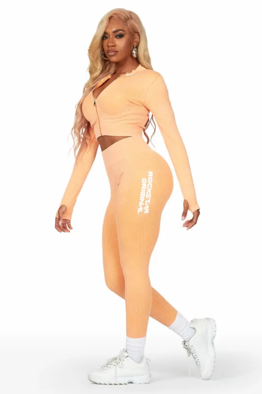 Nyala Orange Mineral Wash Active Set sold by Rockstar Original