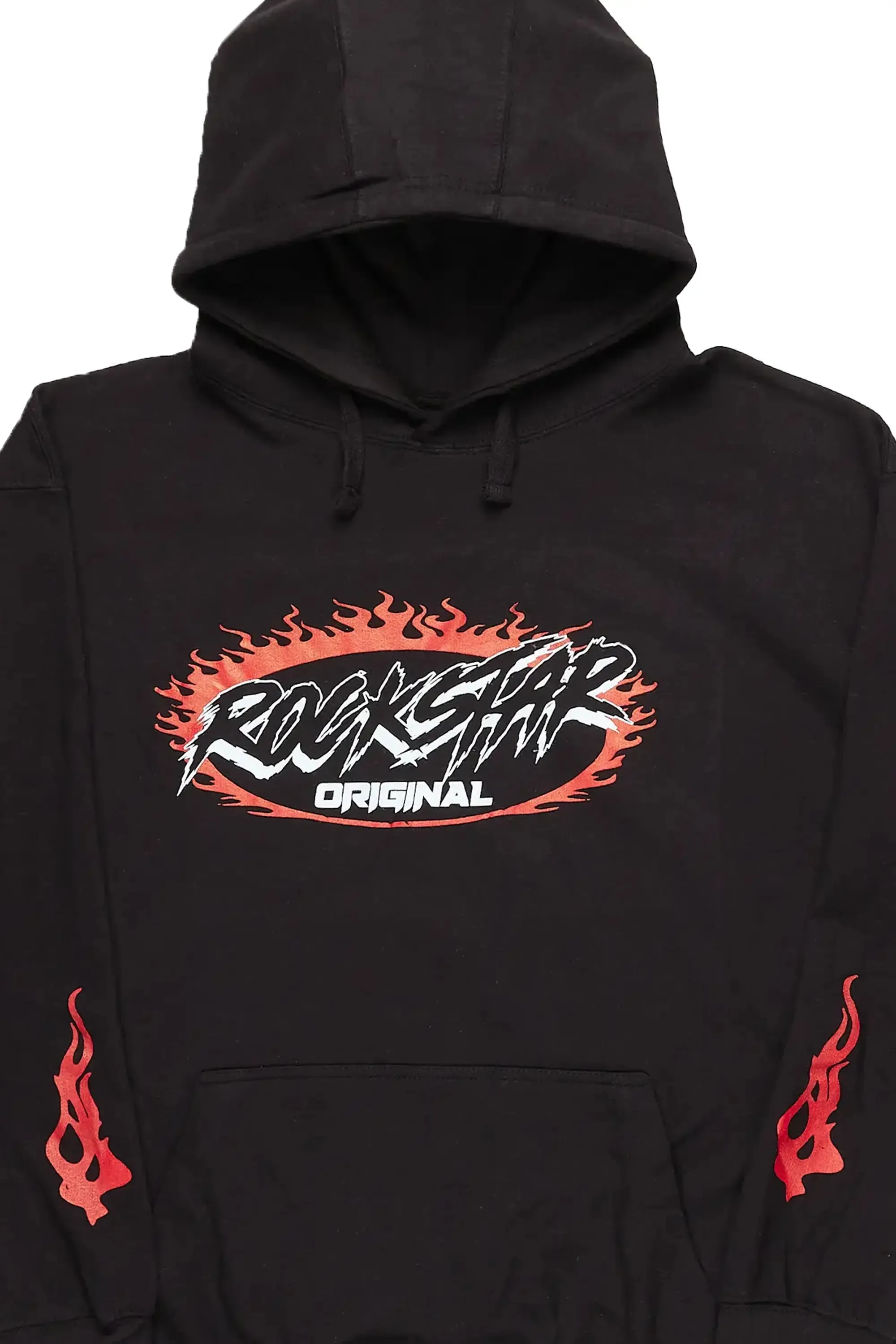 Draven Black/Red Graphic Hoodie sold by Rockstar Original product image thumbnail 5