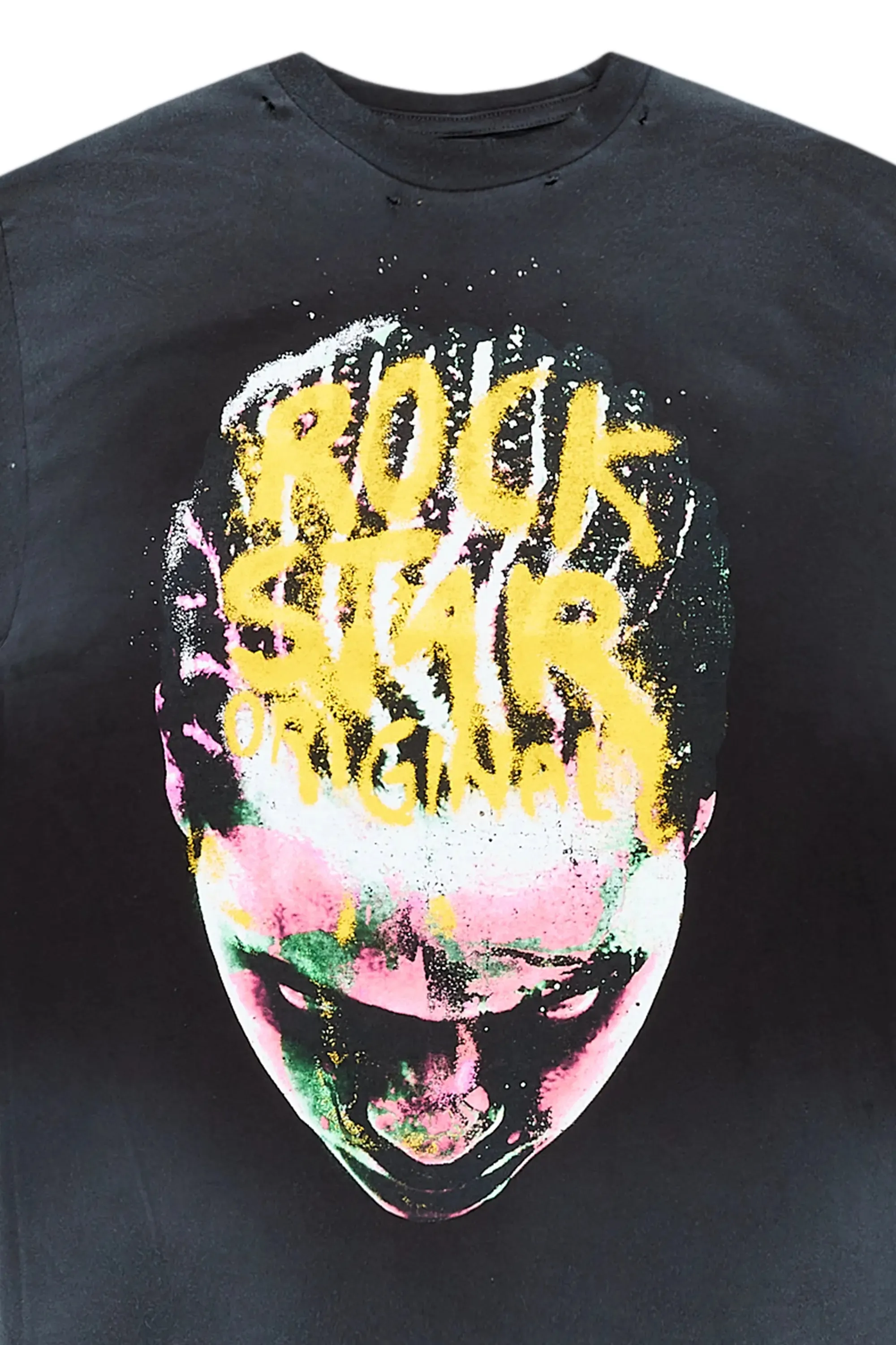 Rafe Black Graphic T-Shirt sold by Rockstar Original product image thumbnail 3