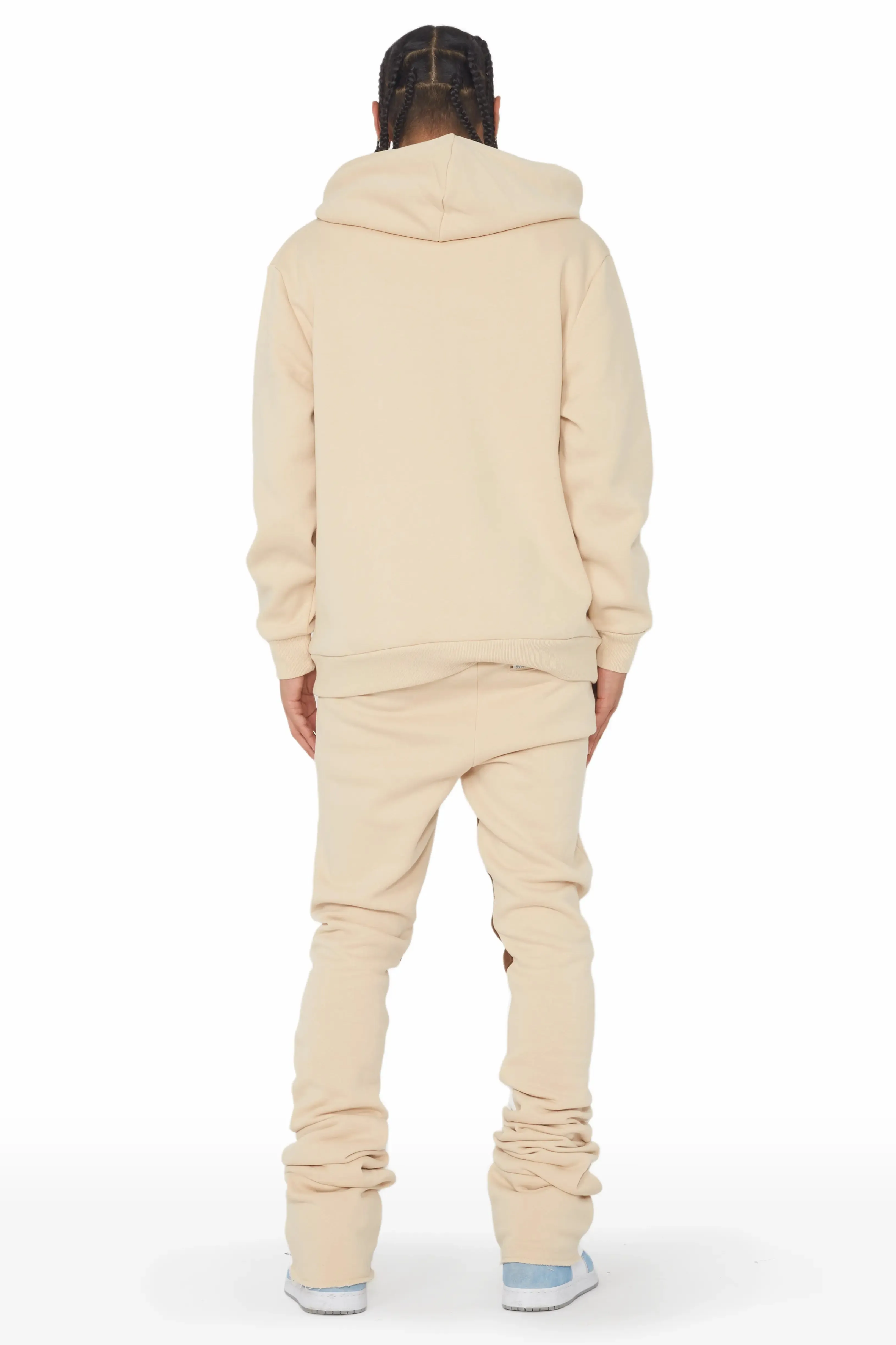 Aslan Beige Slim Fit Track Set sold by Rockstar Original product image thumbnail 4