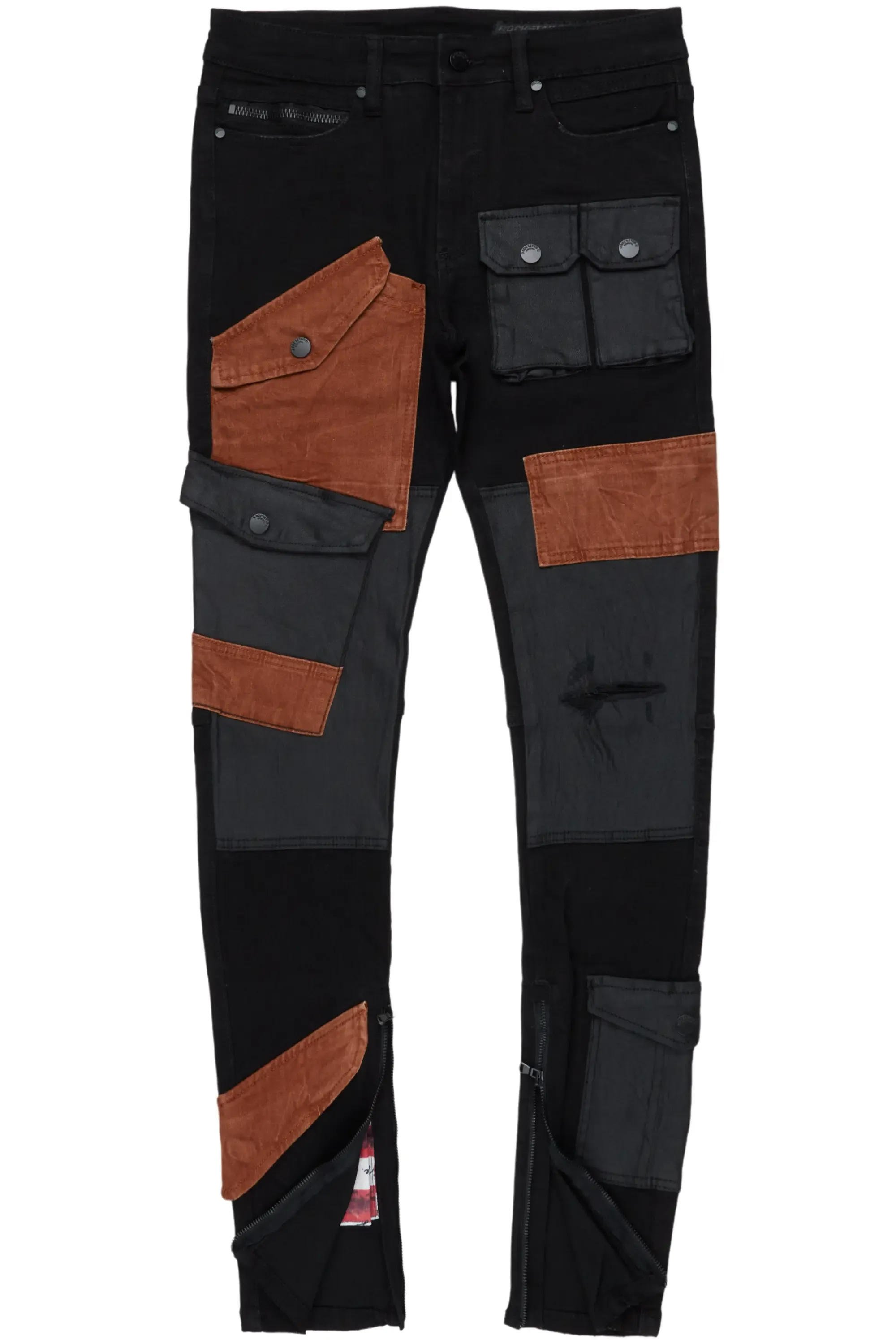 Demarcus Black Patch Jean sold by Rockstar Original product image thumbnail 2